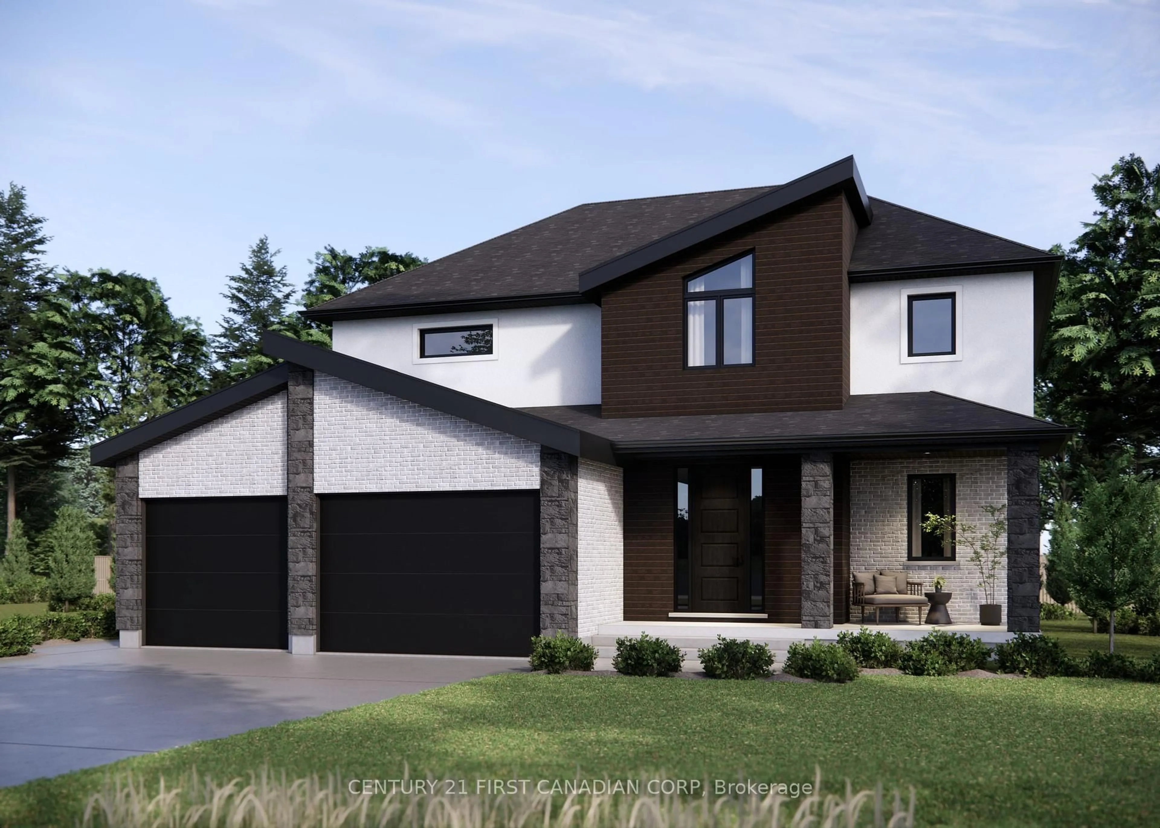 Home with brick exterior material, street for 149 Watts Dr, Lucan Biddulph Ontario N0M 2J0