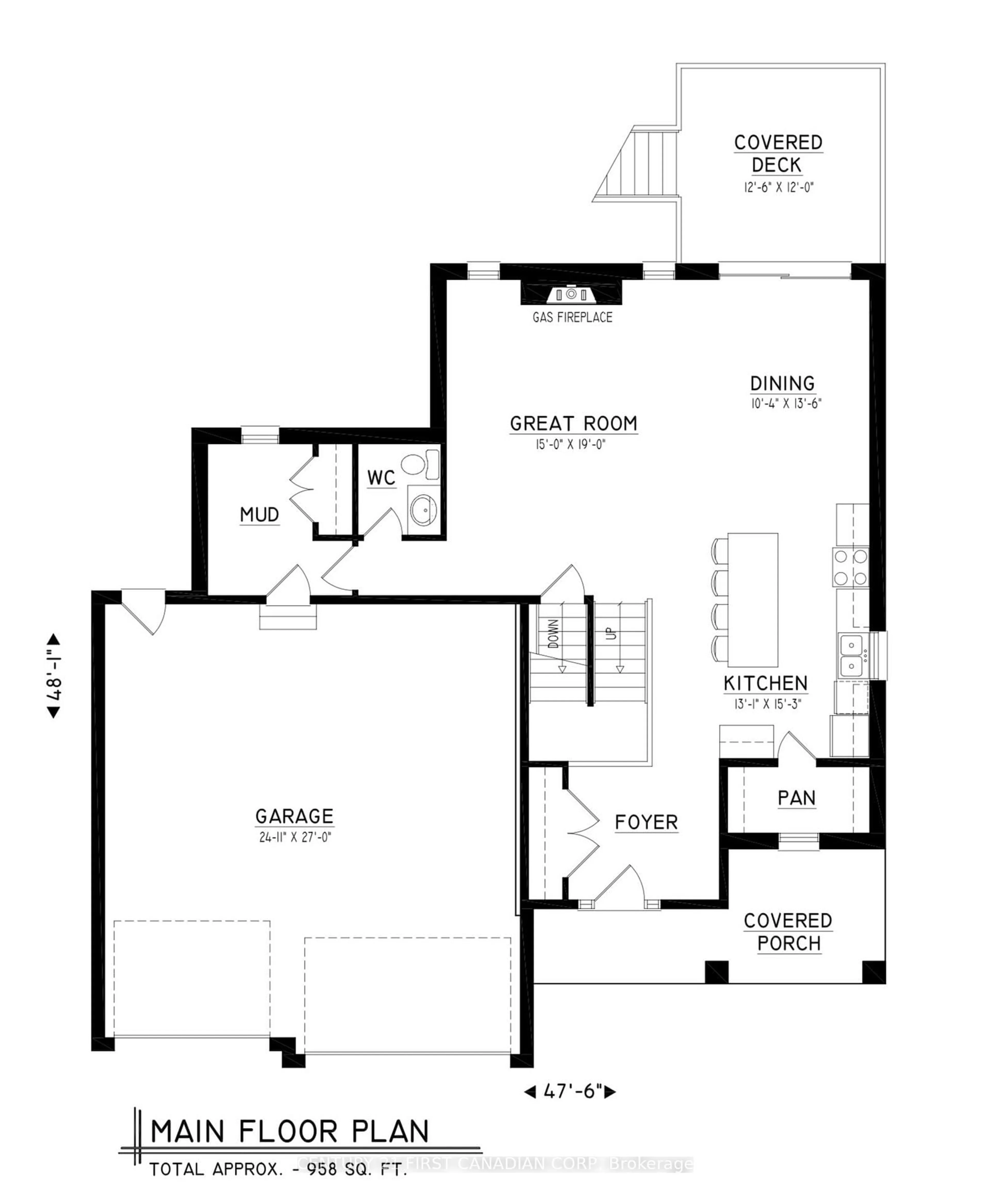 Floor plan for 149 Watts Dr, Lucan Biddulph Ontario N0M 2J0
