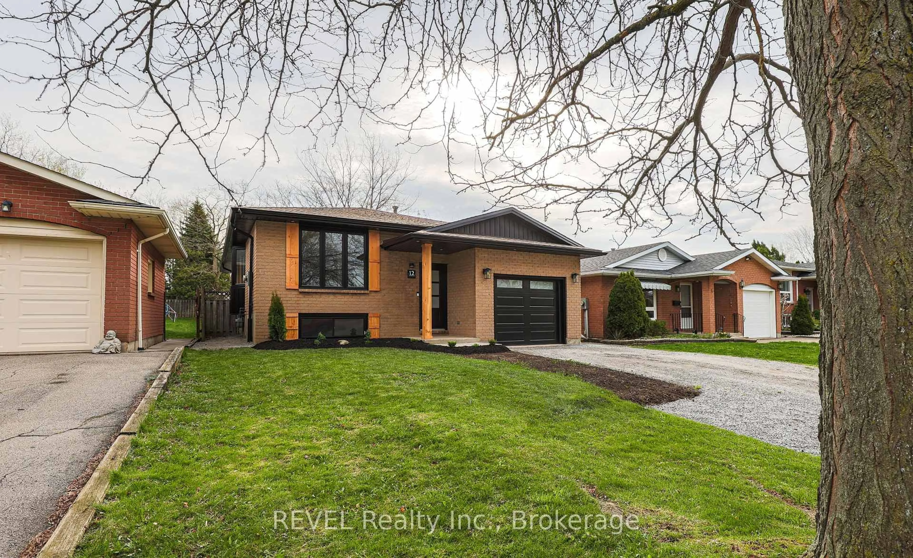 Home with brick exterior material, street for 12 Andrea Dr, St. Catharines Ontario L2S 3N7