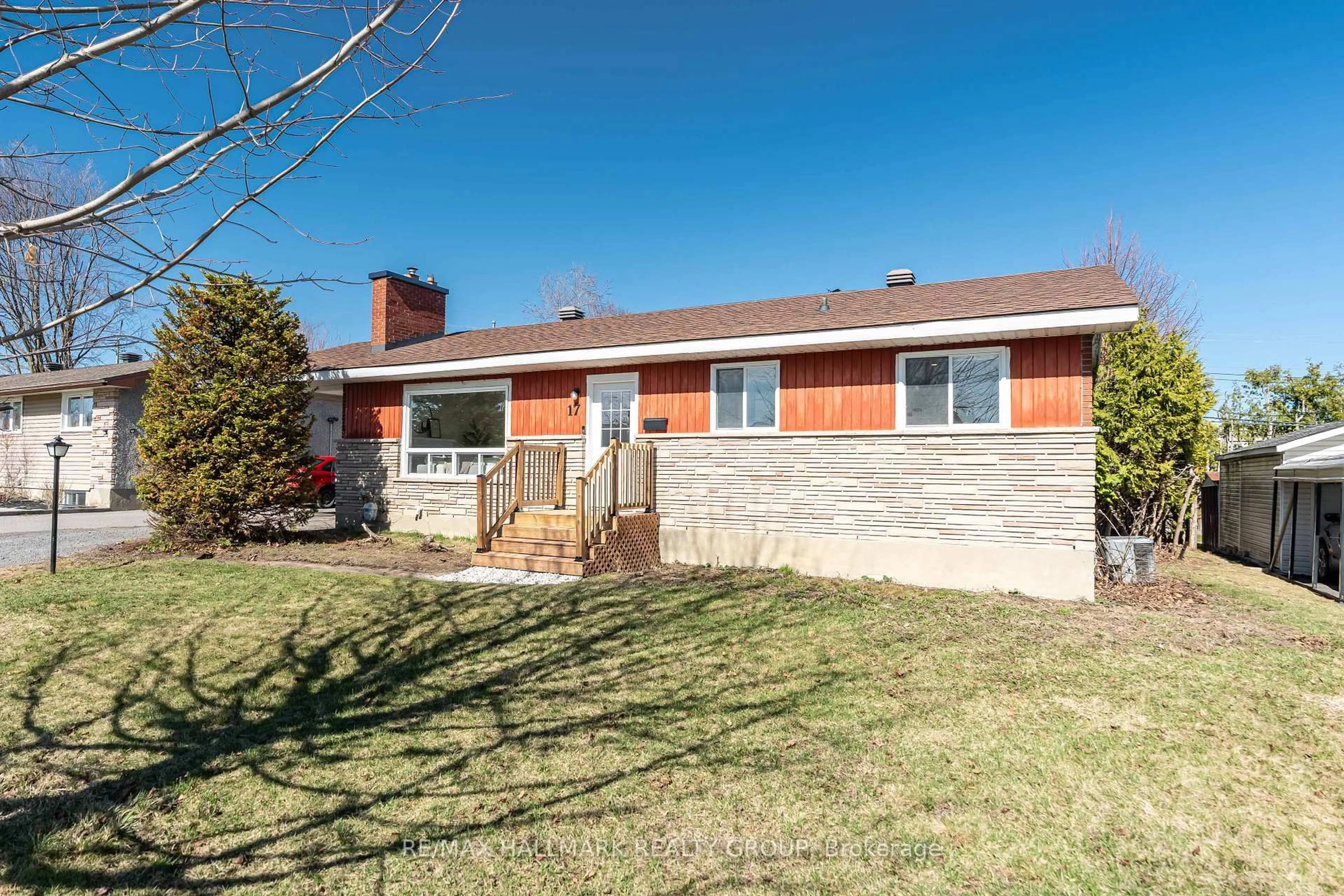 Home with brick exterior material, street for 17 Wolmsley Cres, Ottawa Ontario K2G 1J3