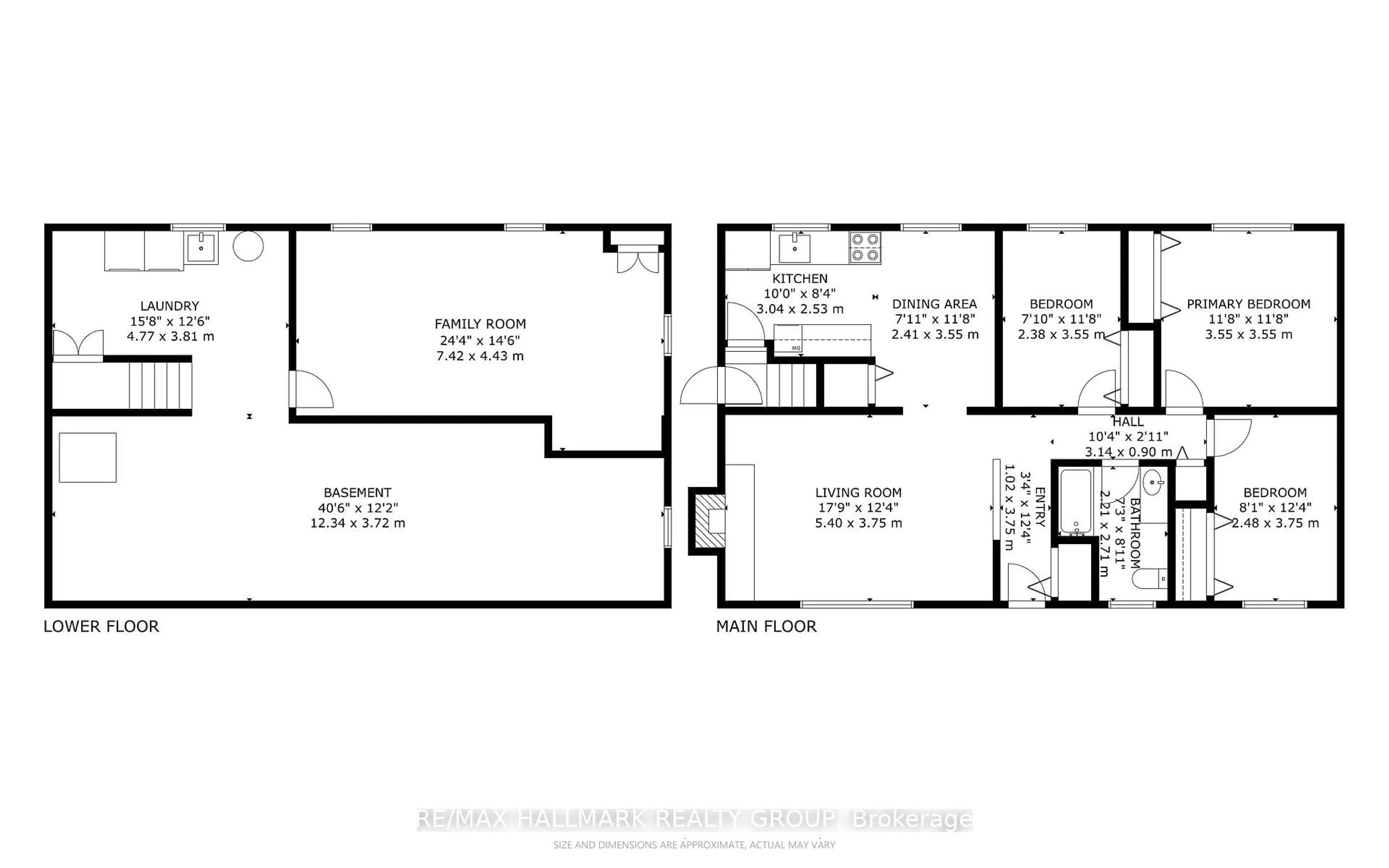 Floor plan for 17 Wolmsley Cres, Ottawa Ontario K2G 1J3