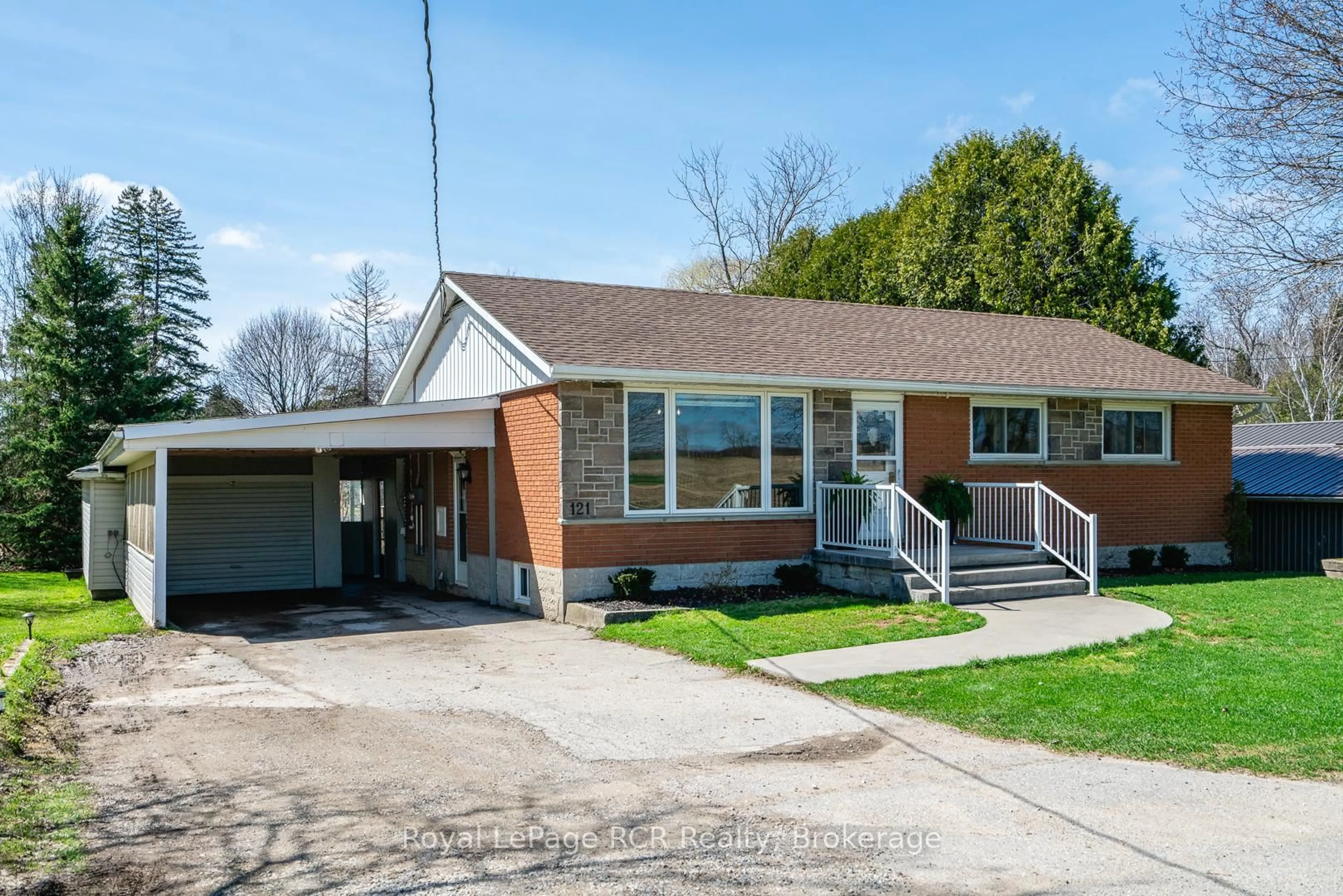 Home with brick exterior material, street for 121 Helena St, West Grey Ontario N0G 1C0