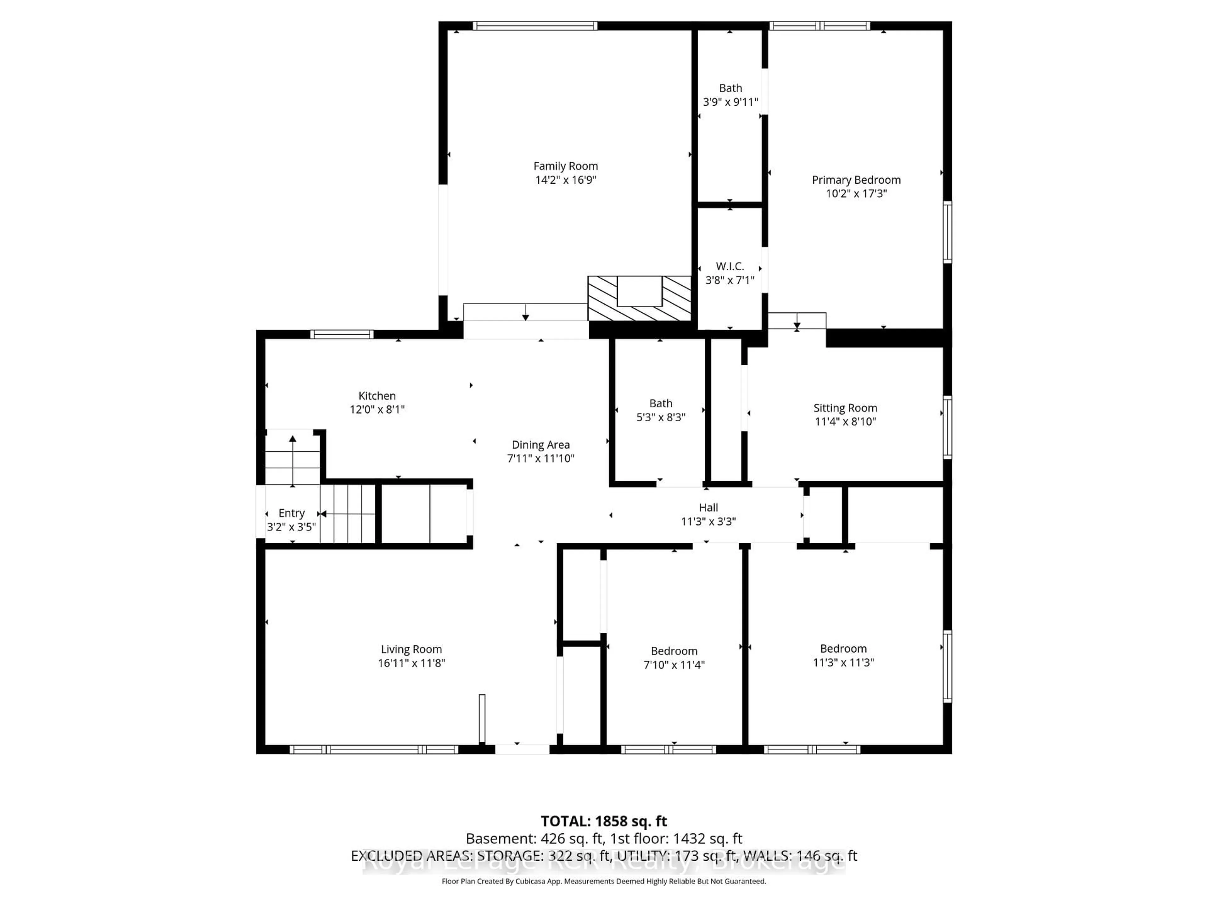 Floor plan for 121 Helena St, West Grey Ontario N0G 1C0