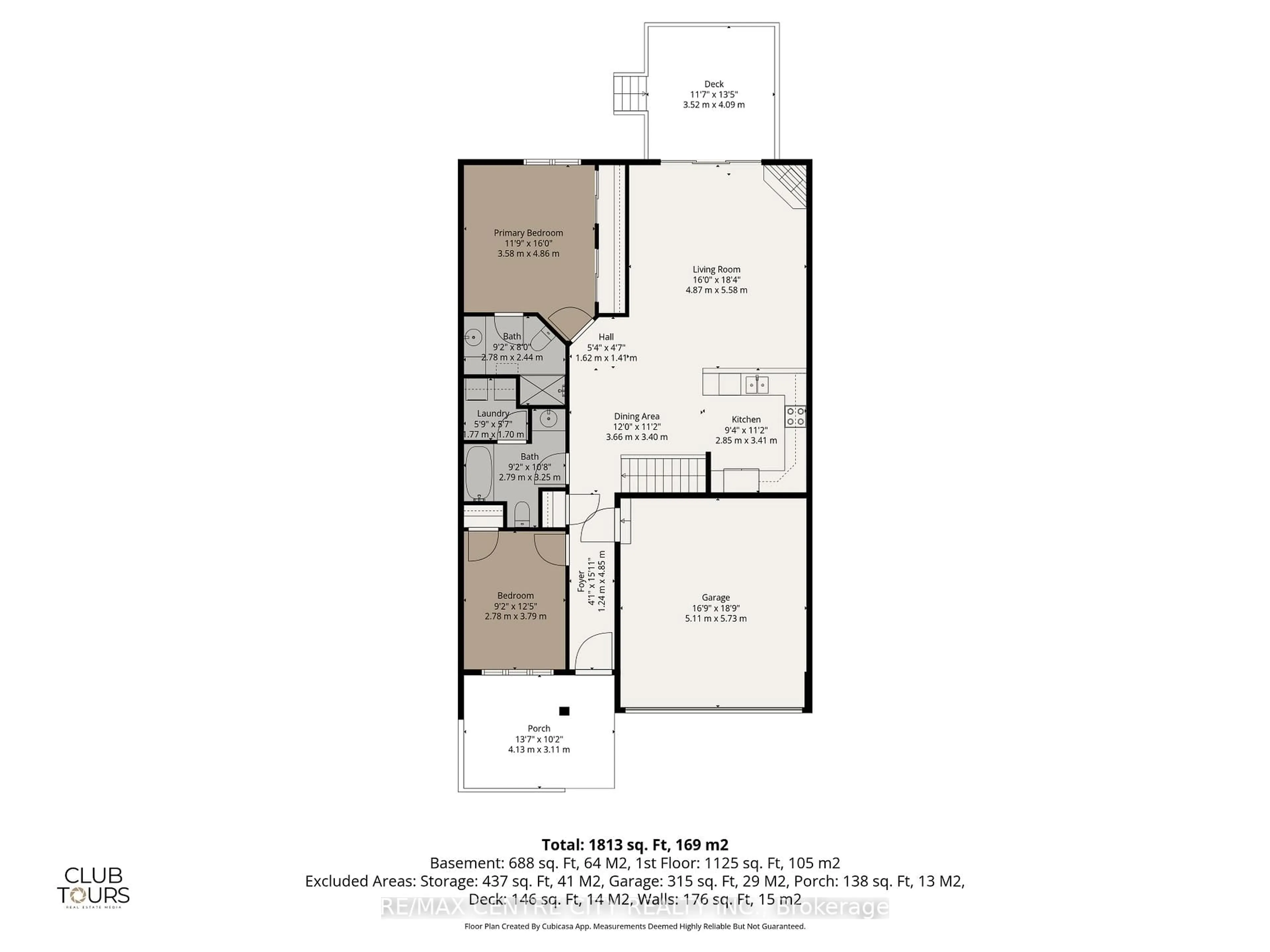 Floor plan for 121 Meadowcreek Dr #21, Middlesex Centre Ontario N0M 2A0