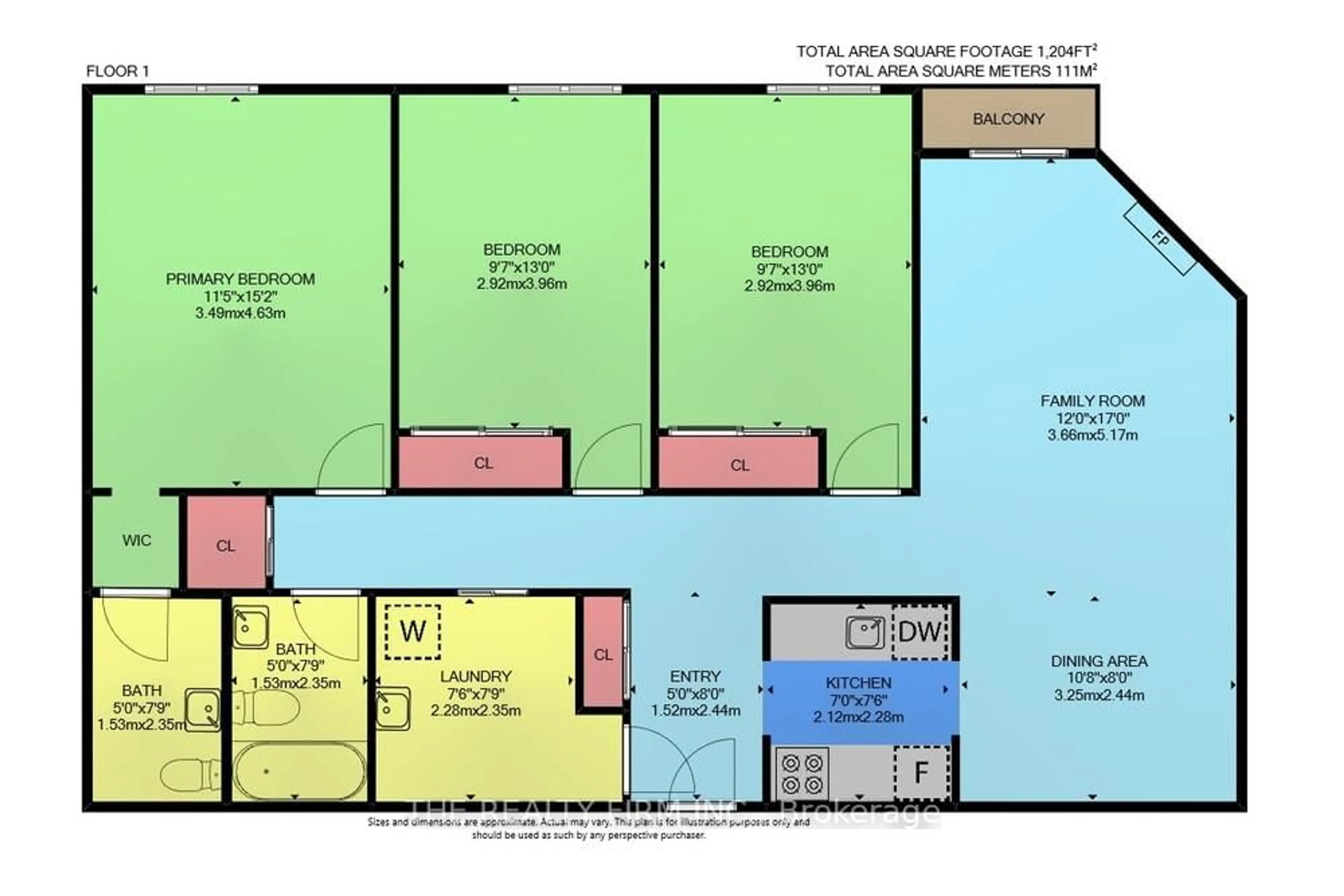 Floor plan for 735 Deveron Cres #310, London South Ontario N5Z 4X8