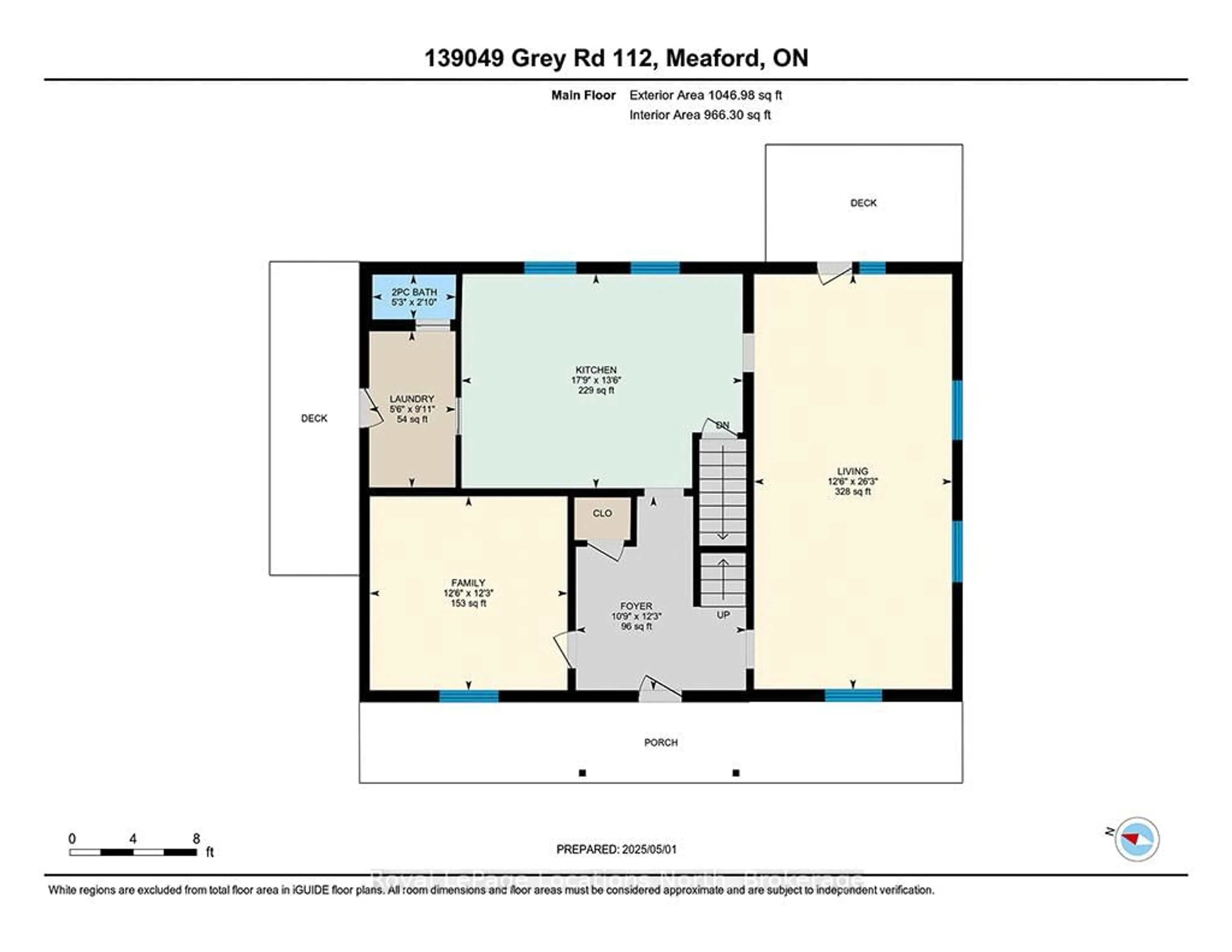 Floor plan for 139049 112 Grey Rd, Meaford Ontario N4L 1W5