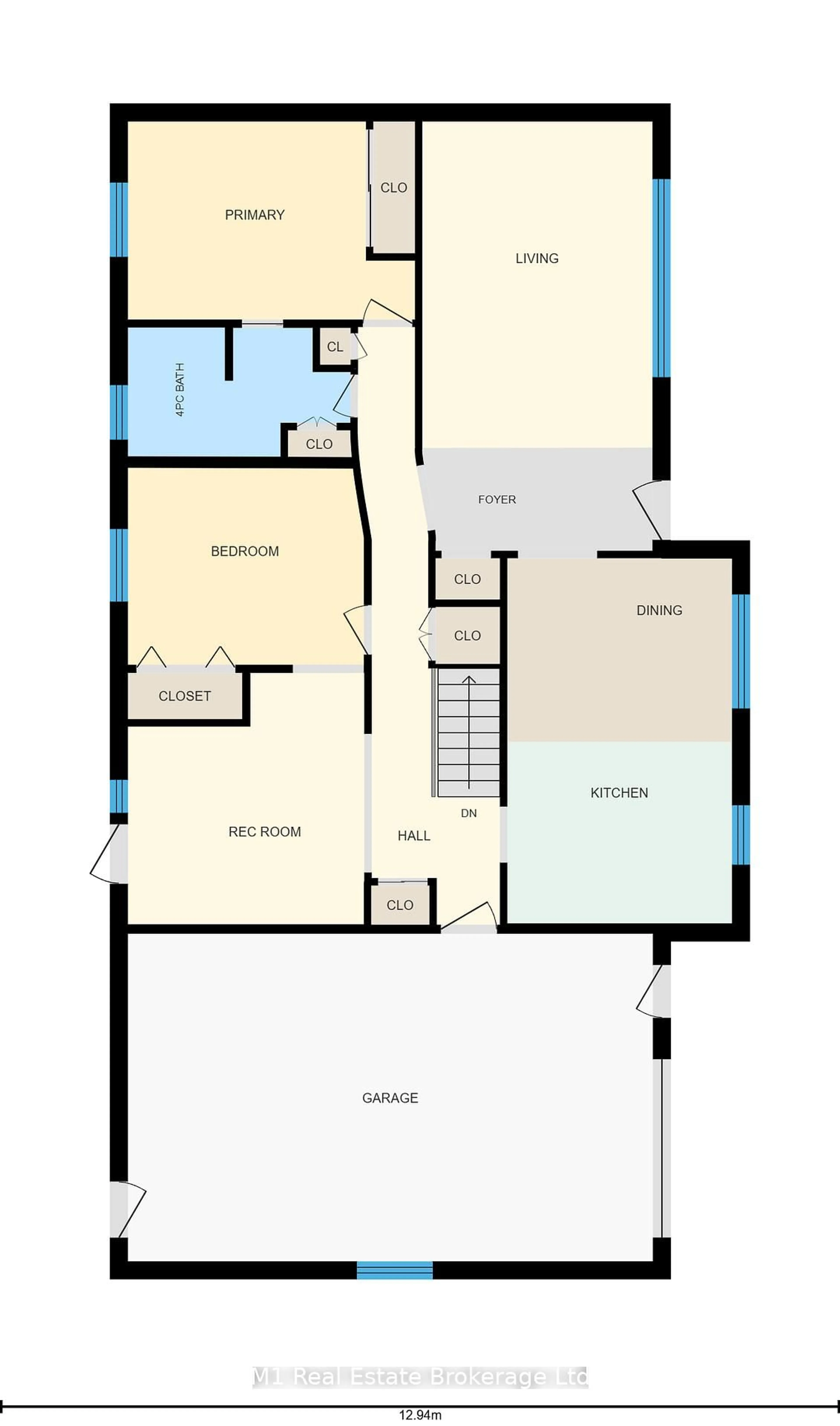 Floor plan for 540 Church Cres, Wellington North Ontario N0G 2L2