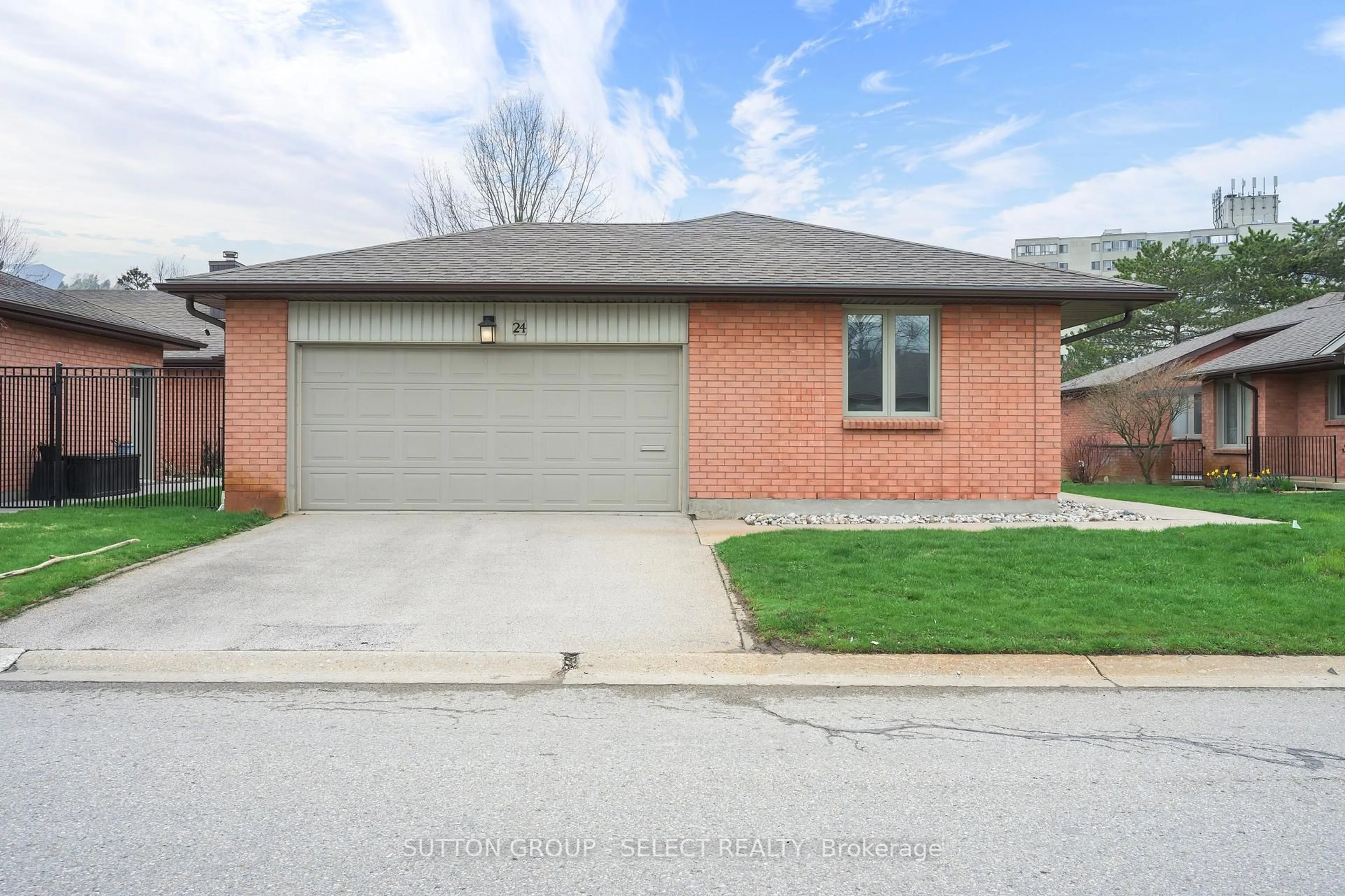 Home with brick exterior material, street for 55 Fiddlers Green Rd #24, London North Ontario N6H 4J8