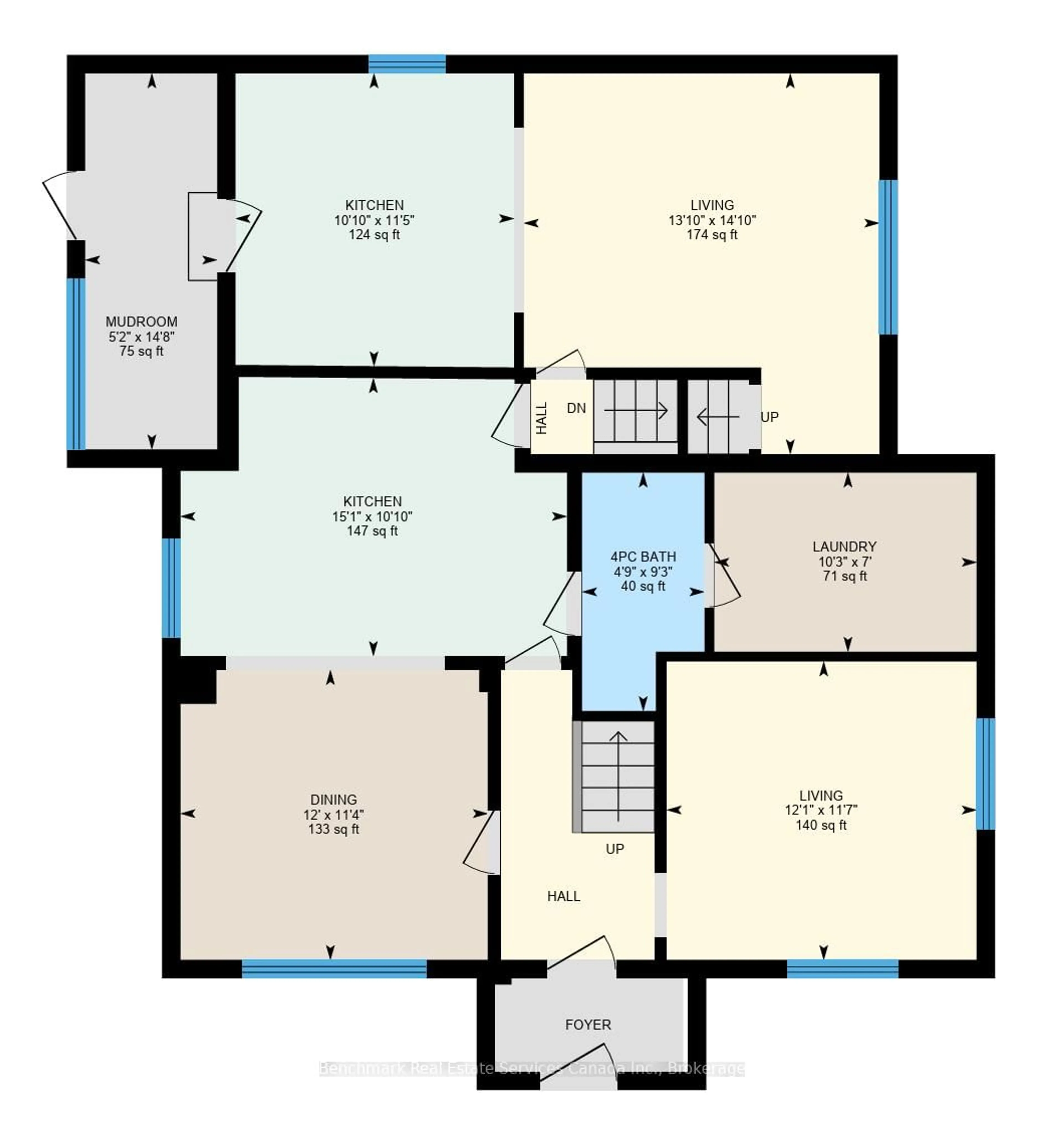 Floor plan for 61 St. John St, St. Marys Ontario N4X 1A6