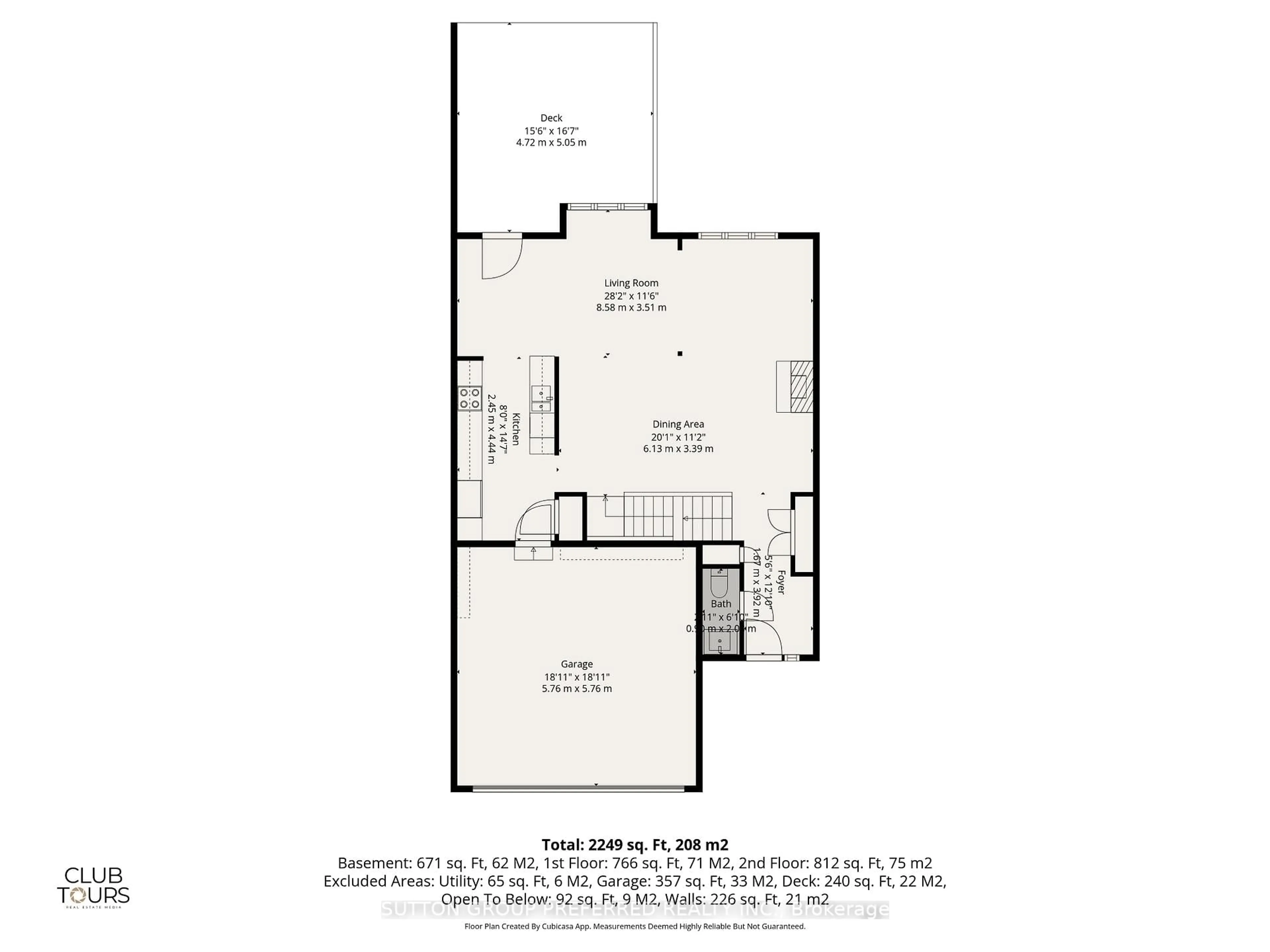 Floor plan for 1500 Richmond St #17, London North Ontario N6G 4T8