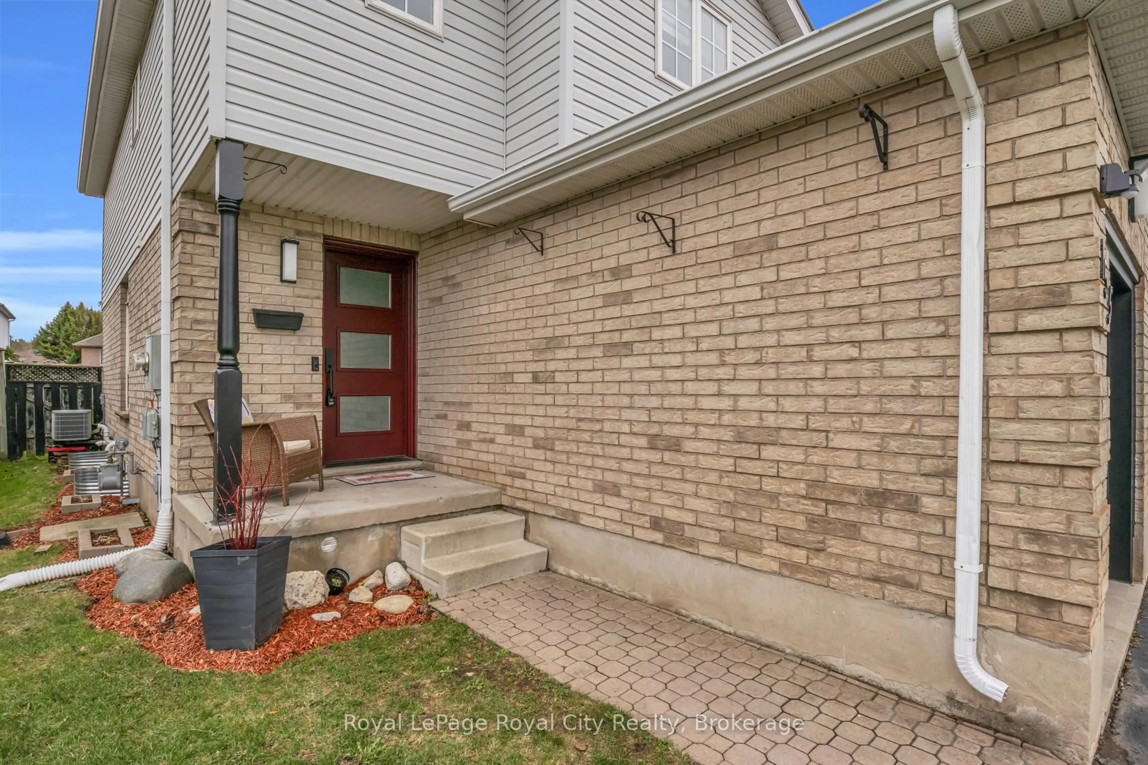 Home with brick exterior material, street for 155 Stephanie Dr, Guelph Ontario N1K 1X7