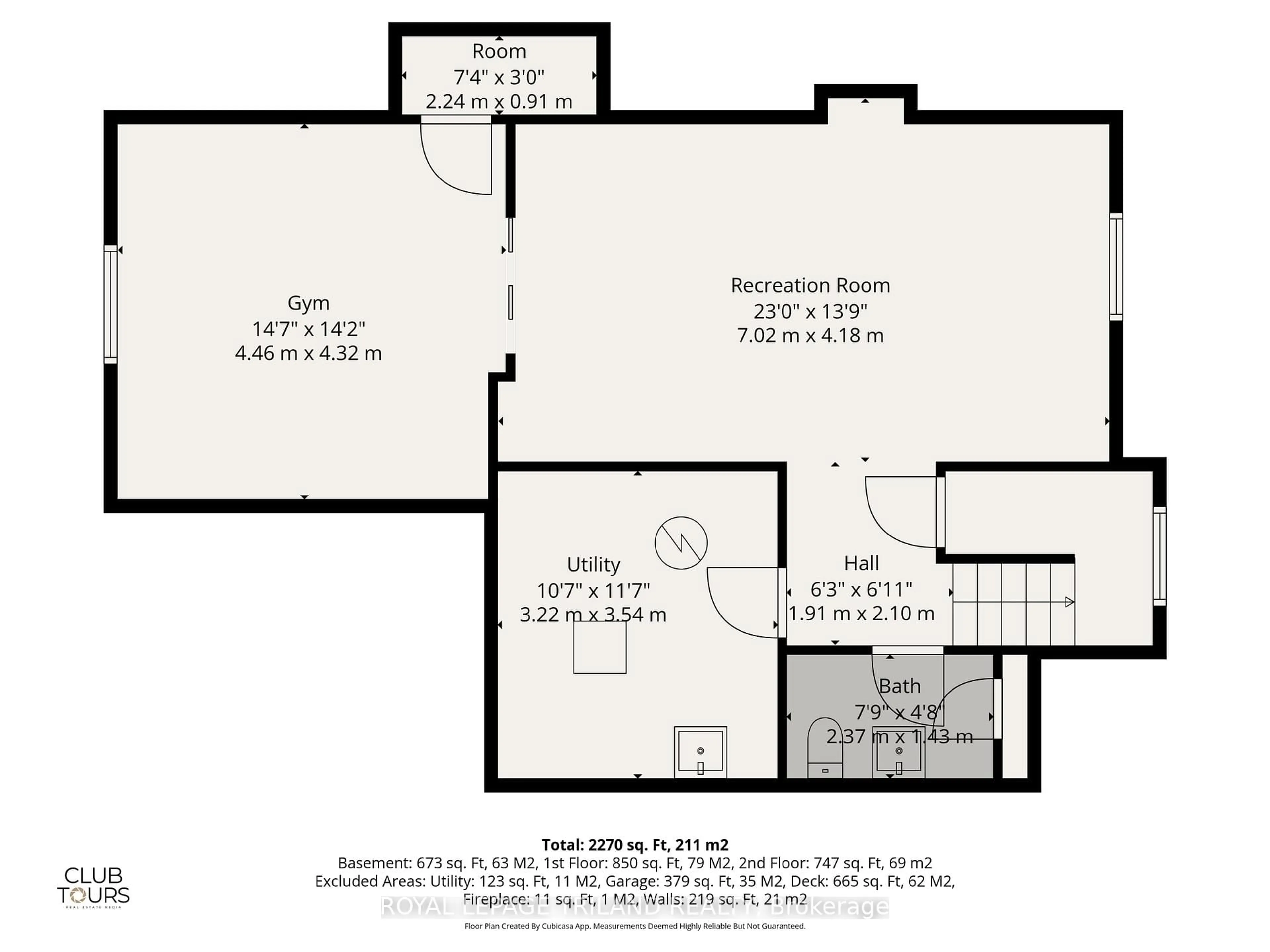 Floor plan for 32 Wingreen Lane, Middlesex Centre Ontario N0L 1R0