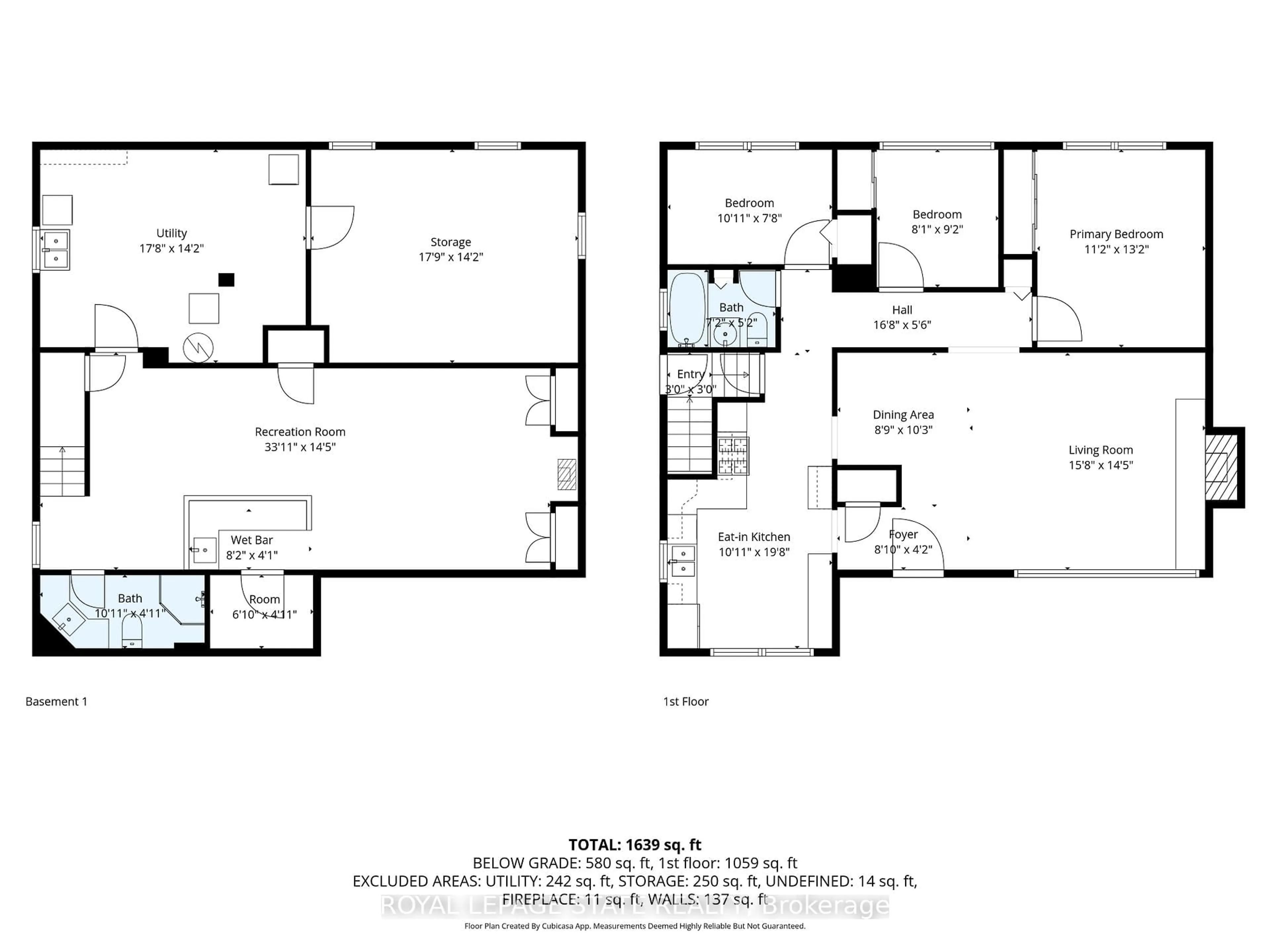 Floor plan for 20 Burwell Ave, Hamilton Ontario L8G 3L7