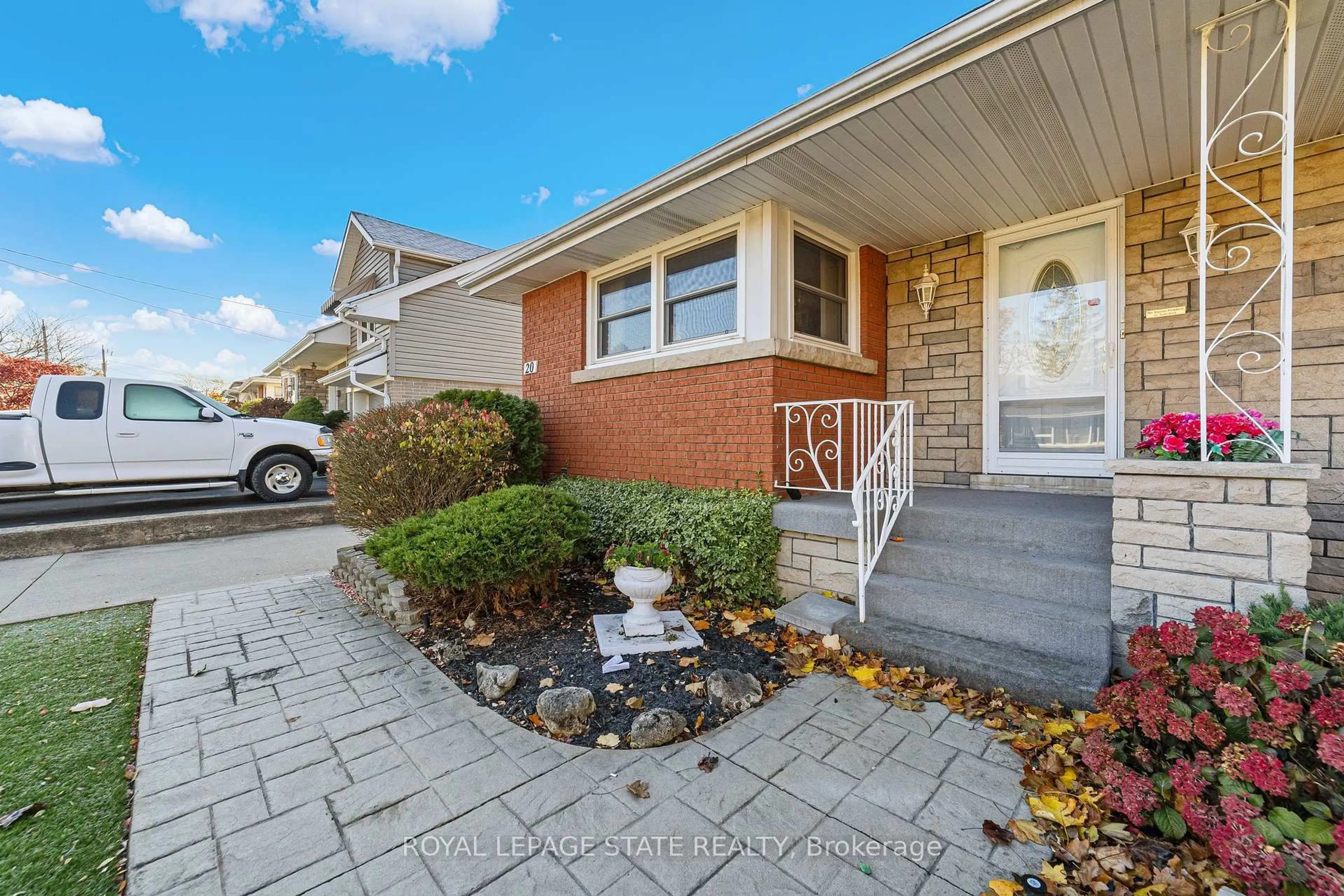 Home with brick exterior material, street for 20 Burwell Ave, Hamilton Ontario L8G 3L7