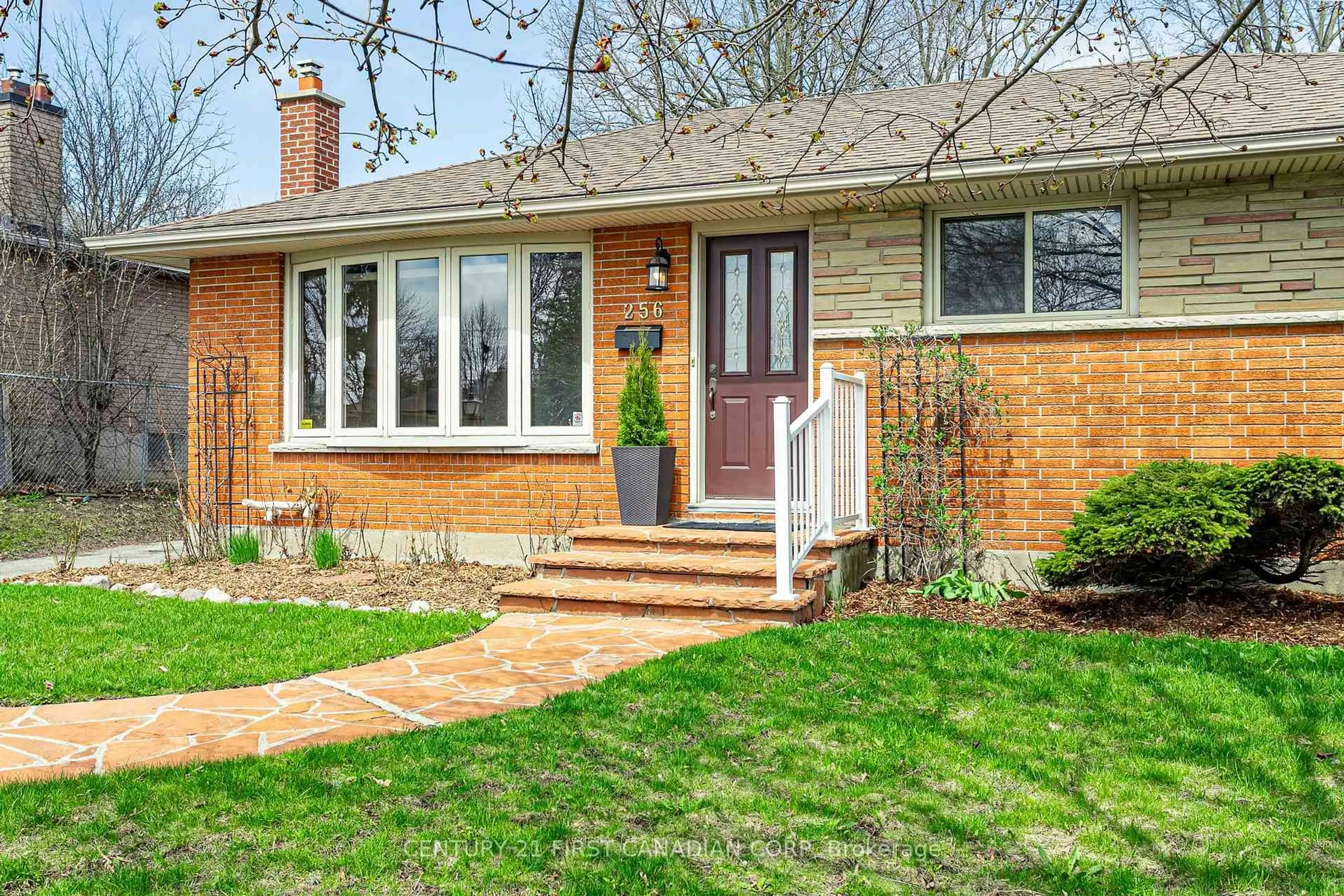 Home with brick exterior material, street for 256 Southcrest Dr, London South Ontario N6J 1N1
