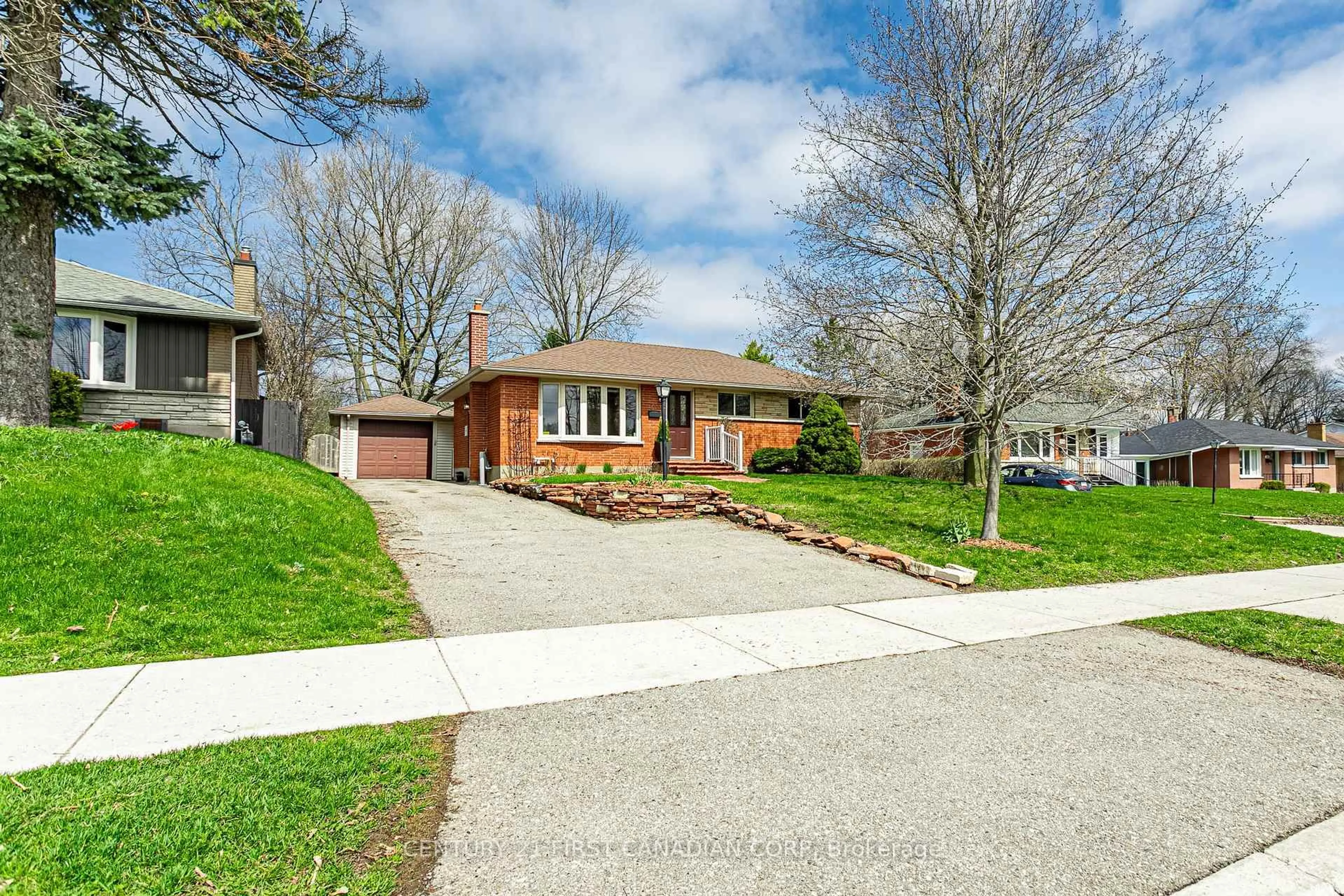 Home with brick exterior material, street for 256 Southcrest Dr, London South Ontario N6J 1N1