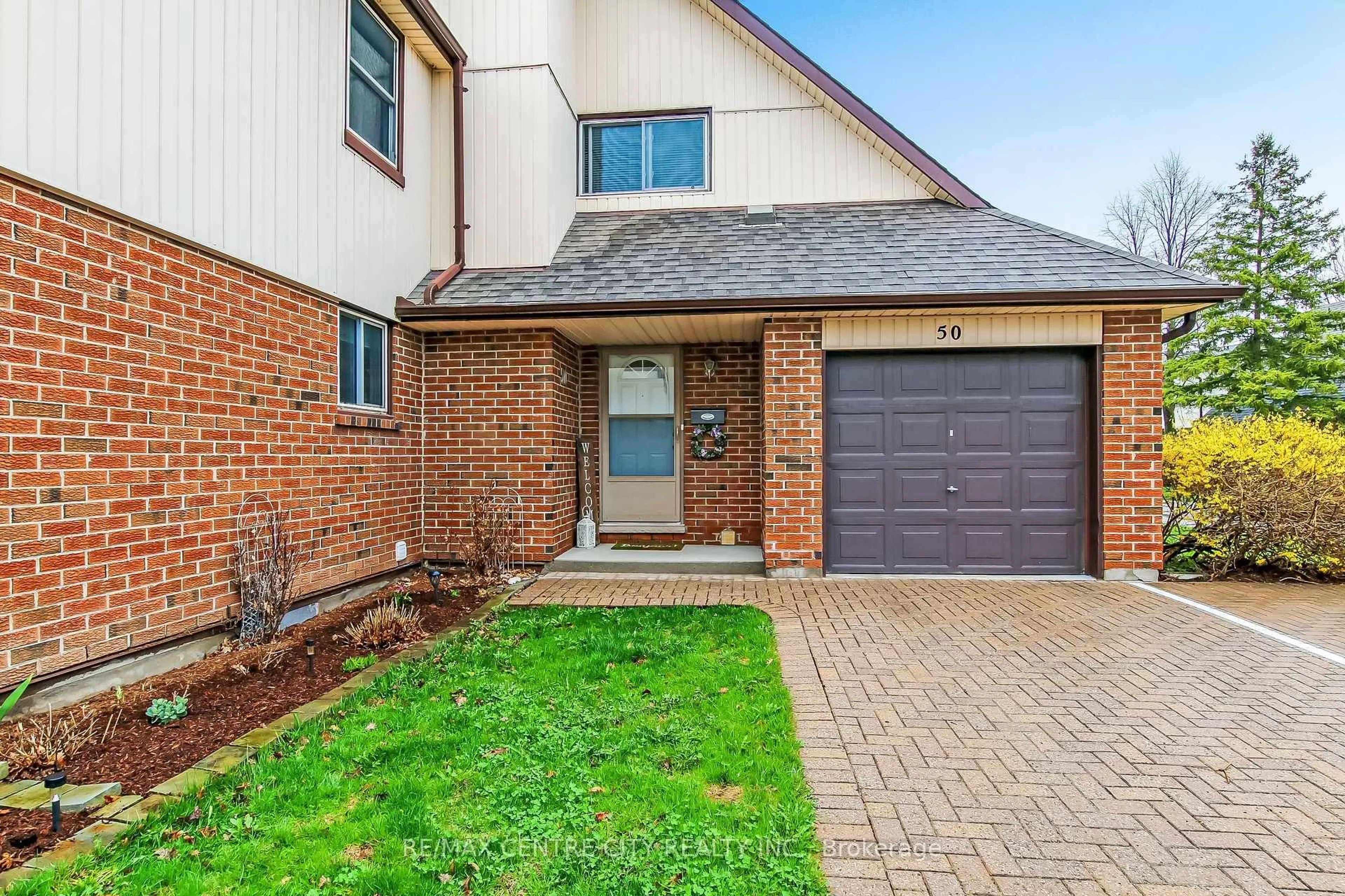 Home with brick exterior material, street for 971 Adelaide St #50, London South Ontario N6E 2H3