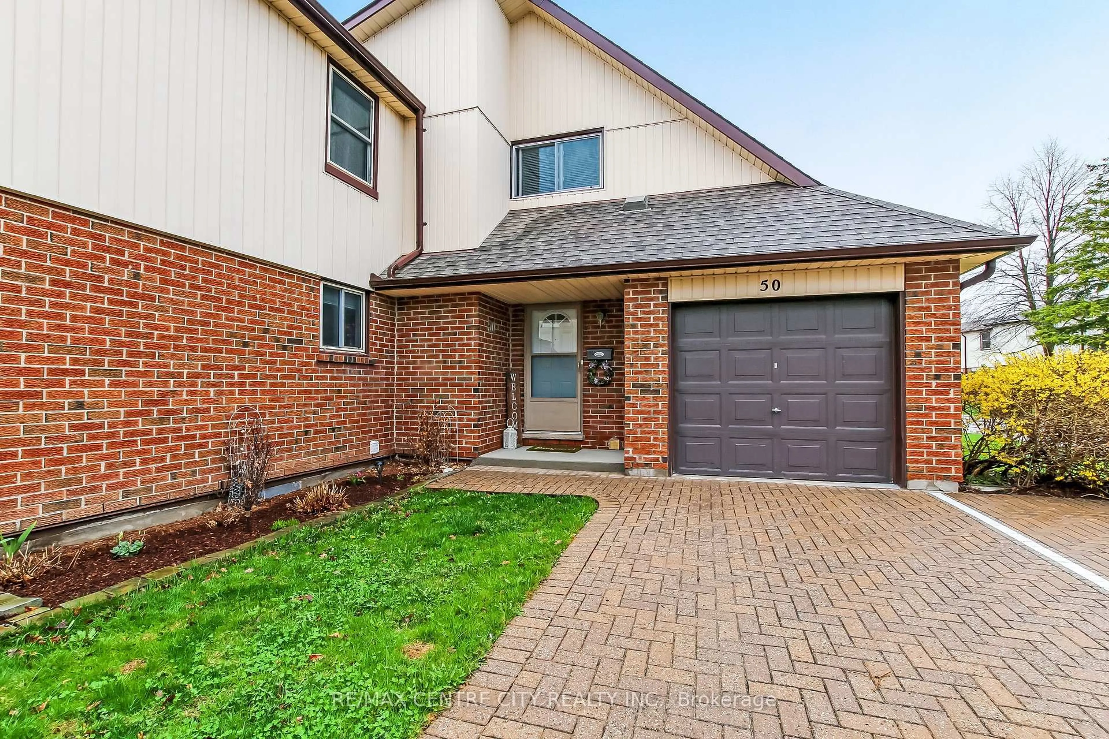 Home with brick exterior material, street for 971 Adelaide St #50, London South Ontario N6E 2H3