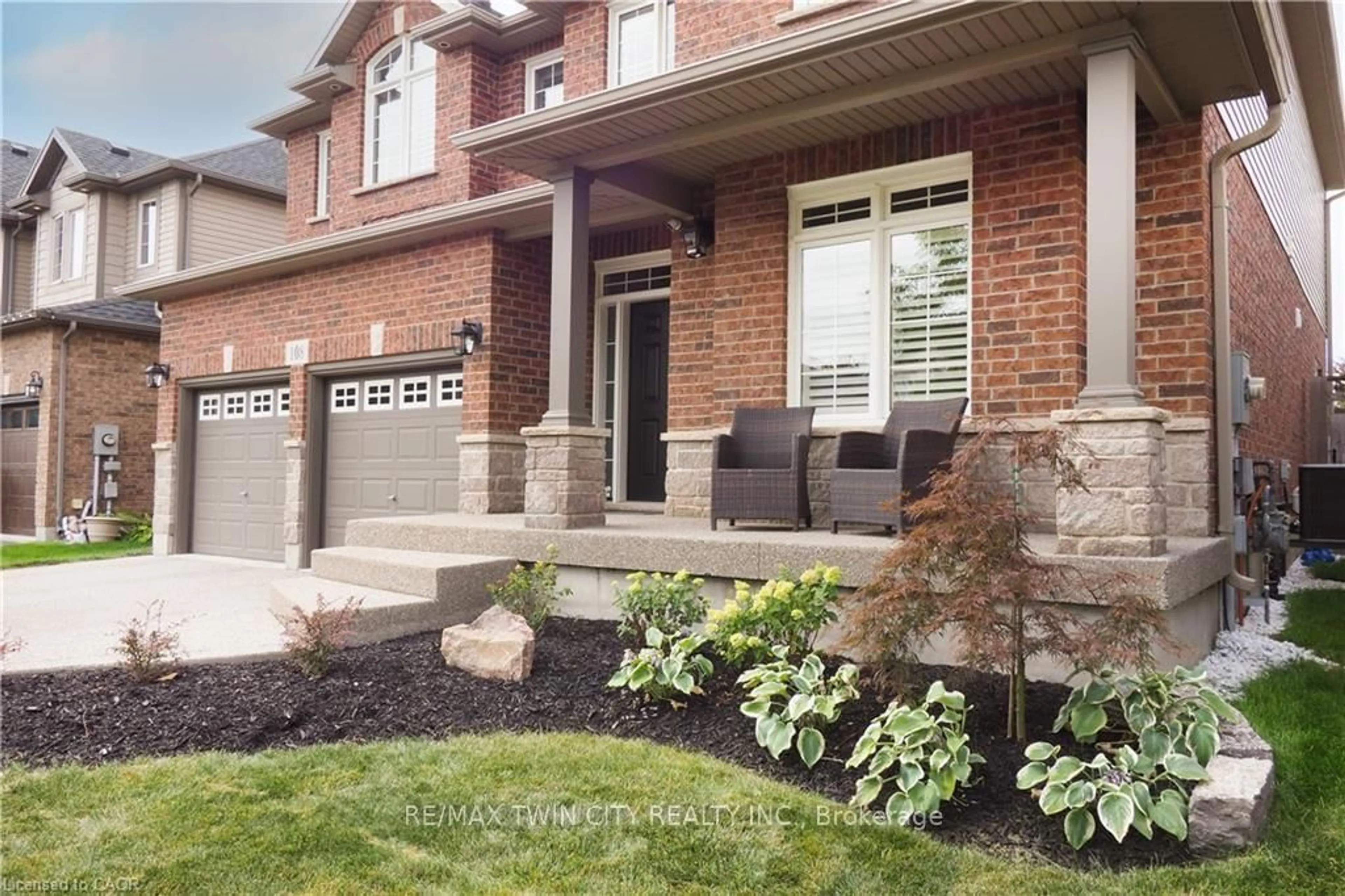 Home with brick exterior material, street for 108 Hunsberger Dr, Wilmot Ontario N3A 0A5