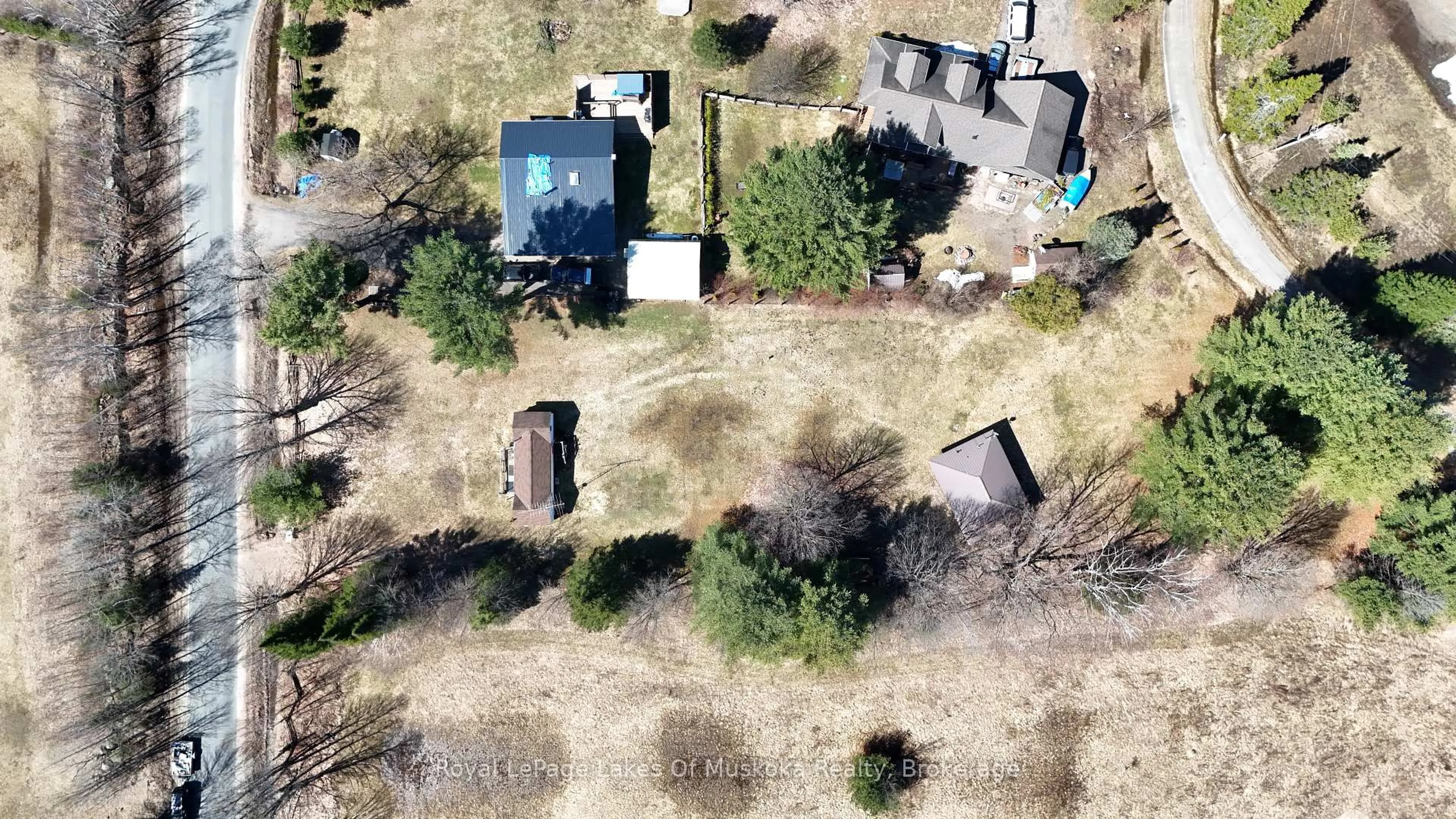 A pic from outside/outdoor area/front of a property/back of a property/a pic from drone, street for 1080 St. Peter's Rd, Algonquin Highlands Ontario K0M 2K0
