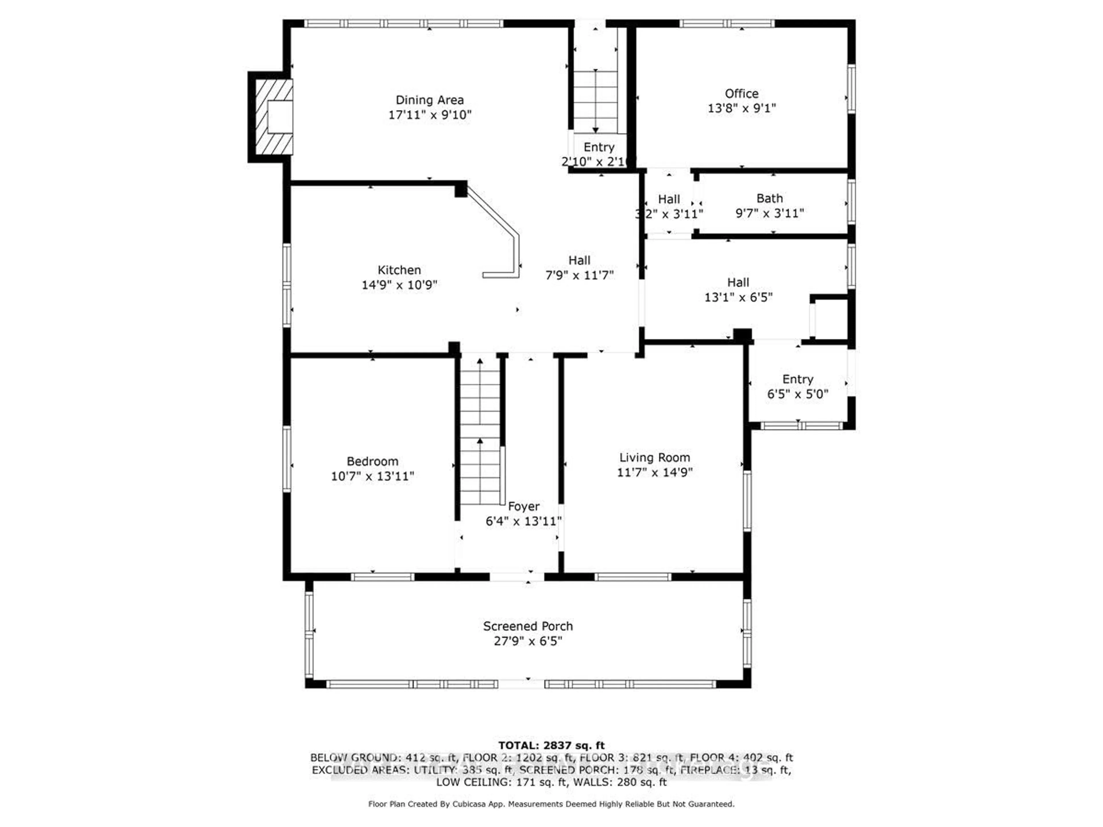 Floor plan for 36 Durham St, Grey Highlands Ontario N0C 1E0
