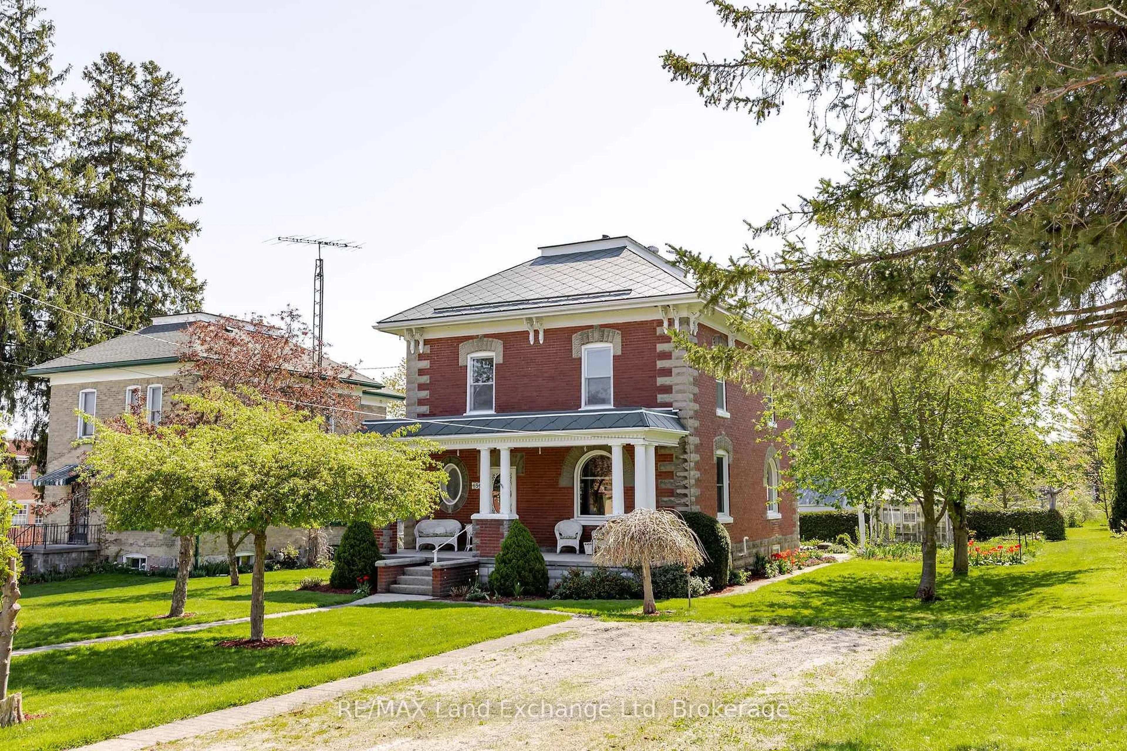 Home with brick exterior material, street for 484 Queen St, North Huron Ontario N0M 1H0