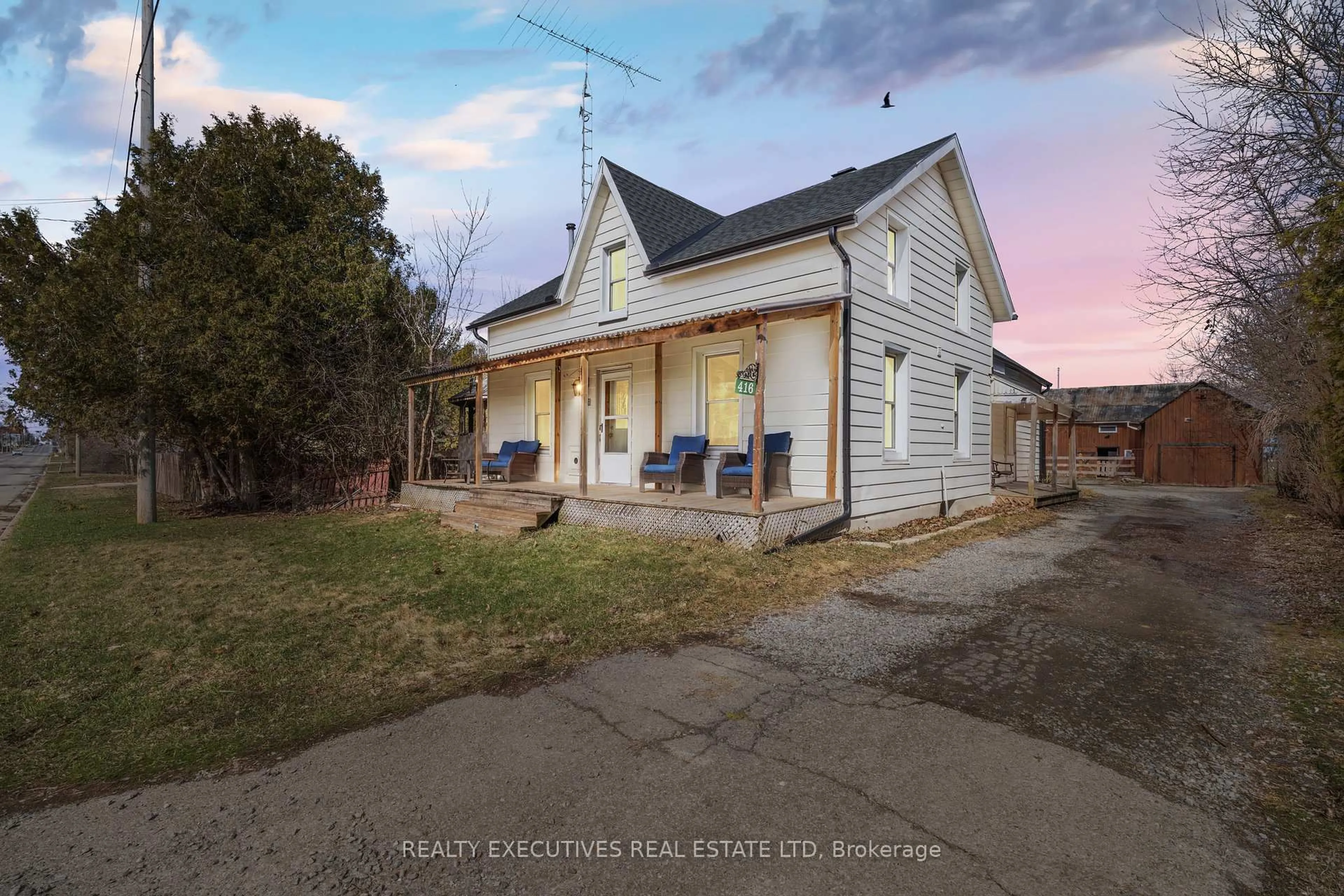 A pic from outside/outdoor area/front of a property/back of a property/a pic from drone, street for 416 Main St, North Dundas Ontario K0C 2K0