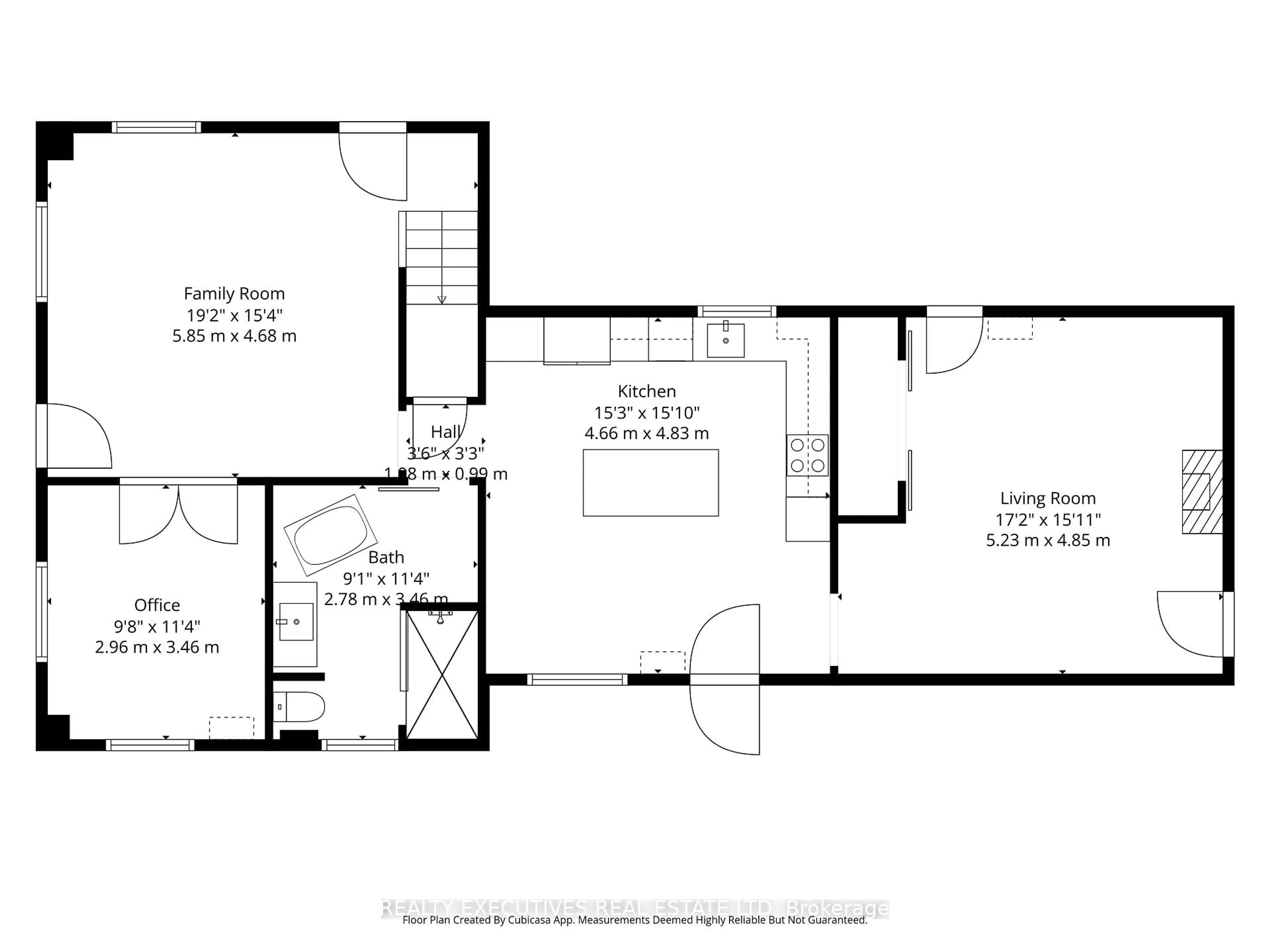 Floor plan for 416 Main St, North Dundas Ontario K0C 2K0