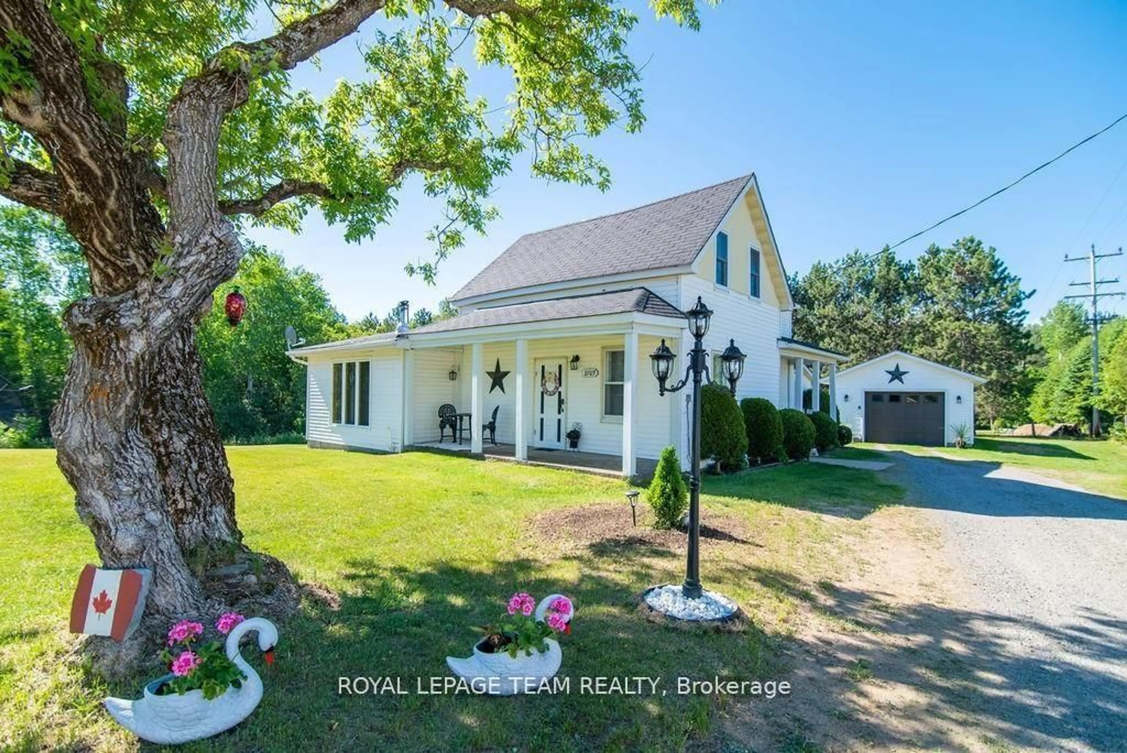 A pic from outside/outdoor area/front of a property/back of a property/a pic from drone, unknown for 3709 Old Barrys Bay Rd, Barry's Bay Ontario K0J 1B0