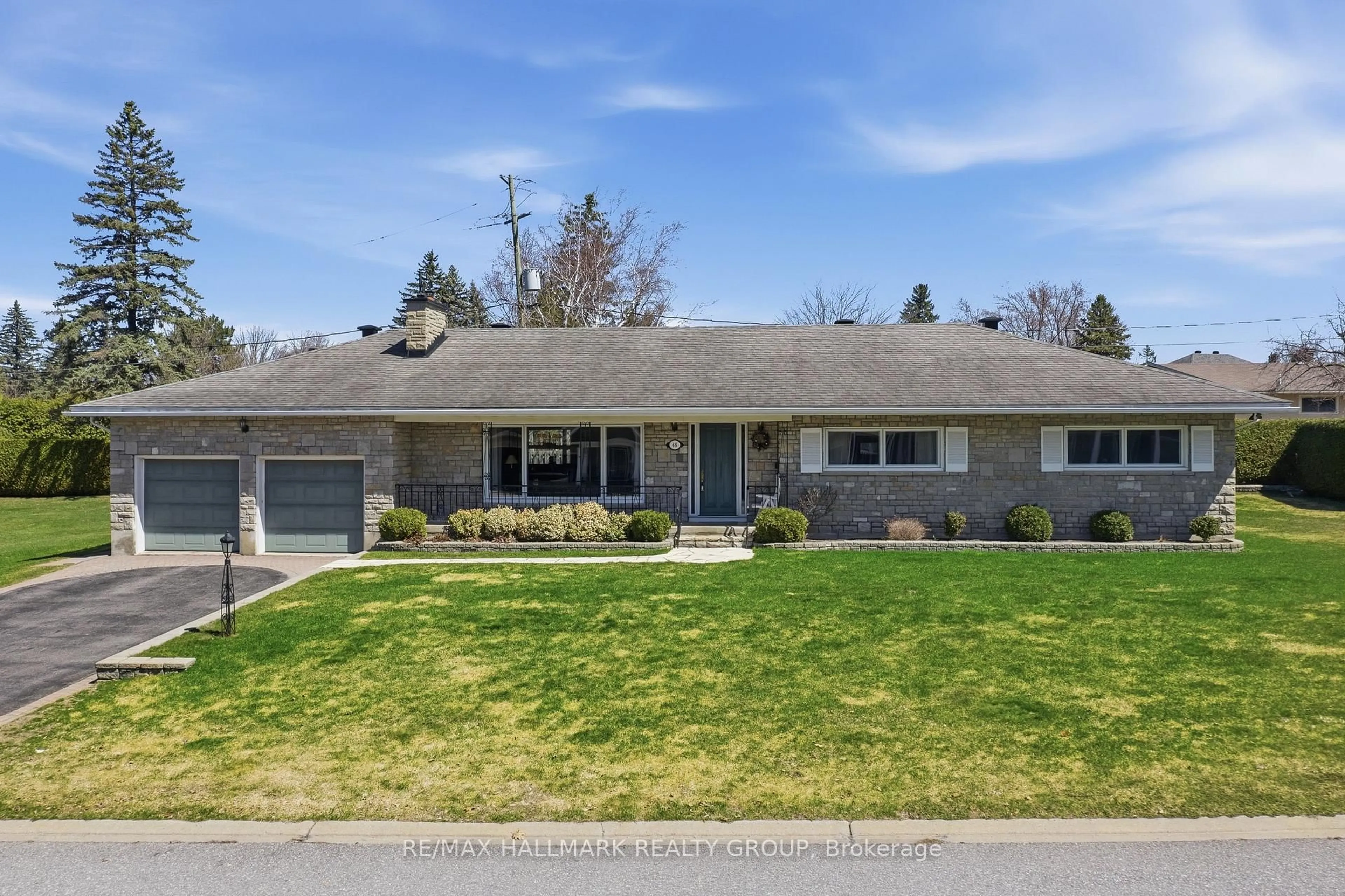 Home with vinyl exterior material, street for 68 Corkstown Rd, Ottawa Ontario K2H 5B5