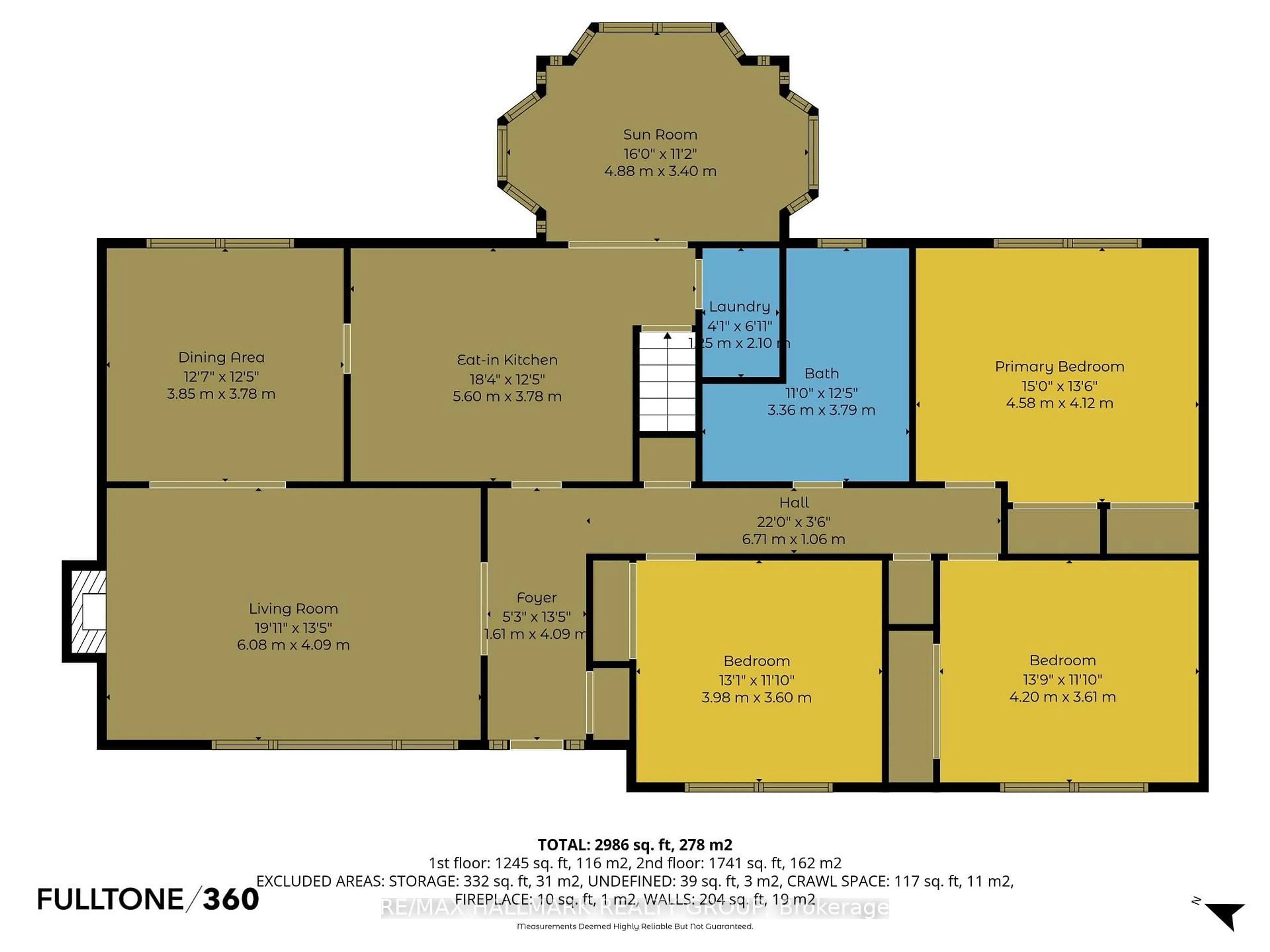 Floor plan for 68 Corkstown Rd, Ottawa Ontario K2H 5B5