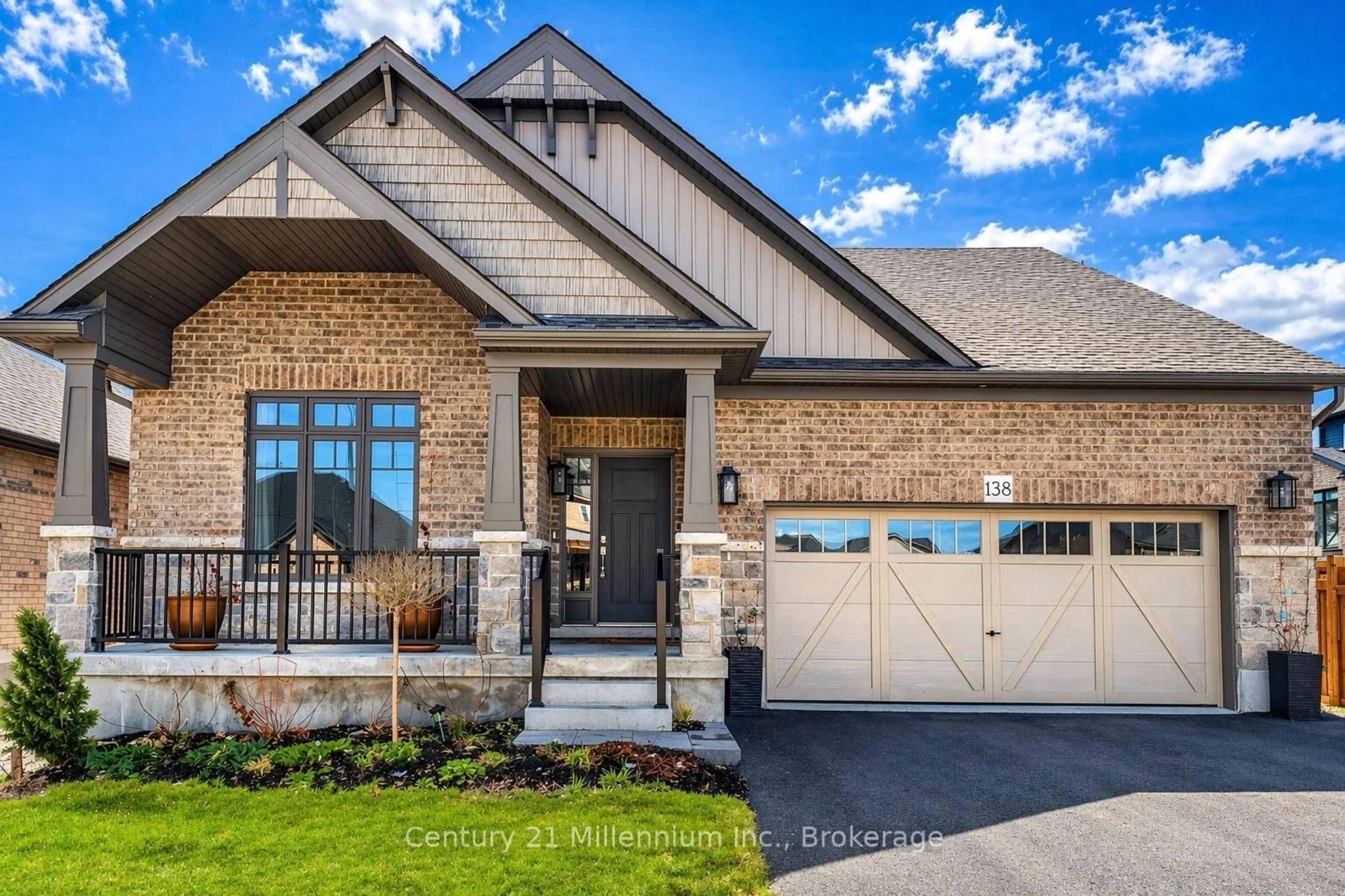 Home with brick exterior material, street for 138 Fitzgerald St, Grey Highlands Ontario N0C 1H0