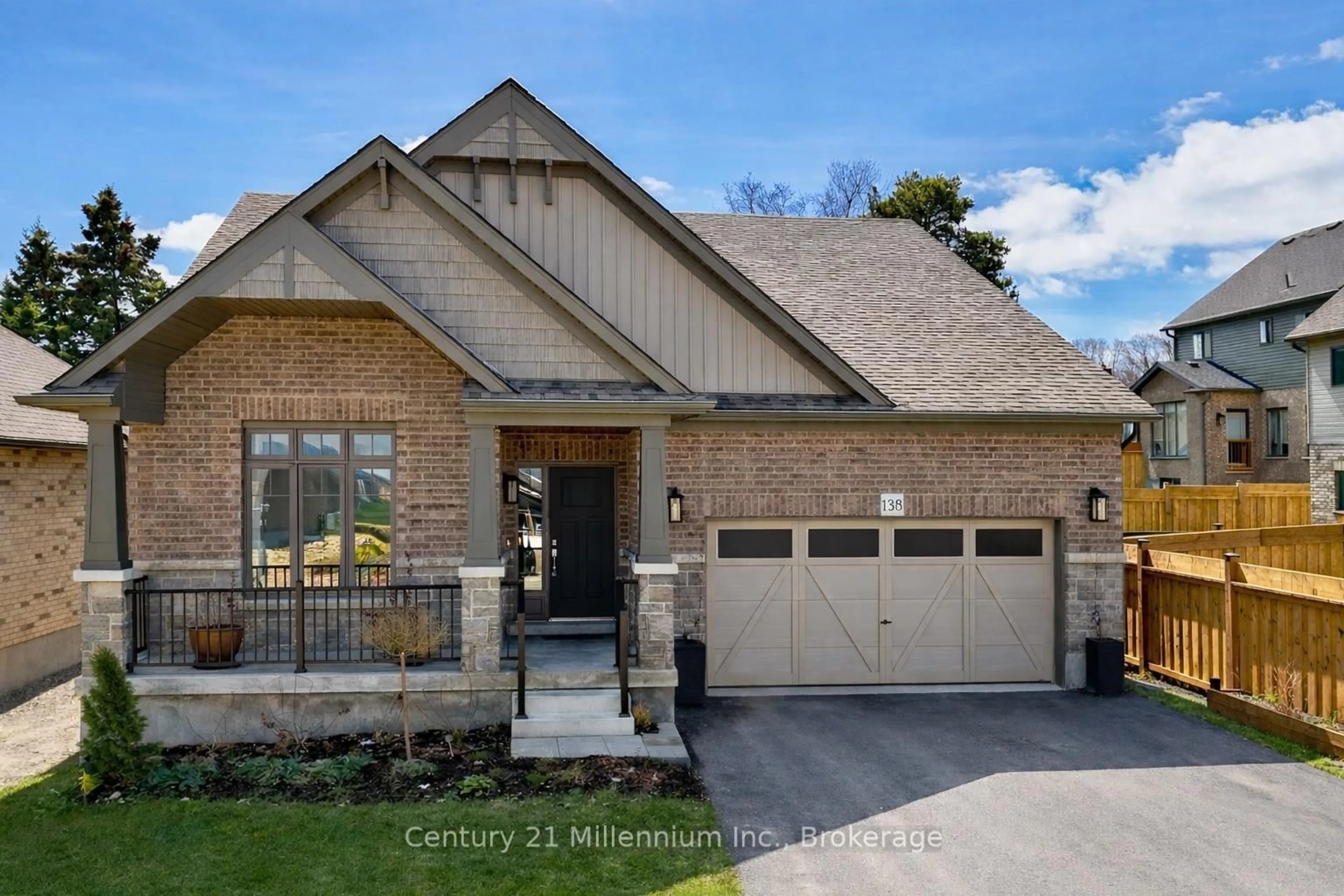 Home with brick exterior material, street for 138 Fitzgerald St, Grey Highlands Ontario N0C 1H0