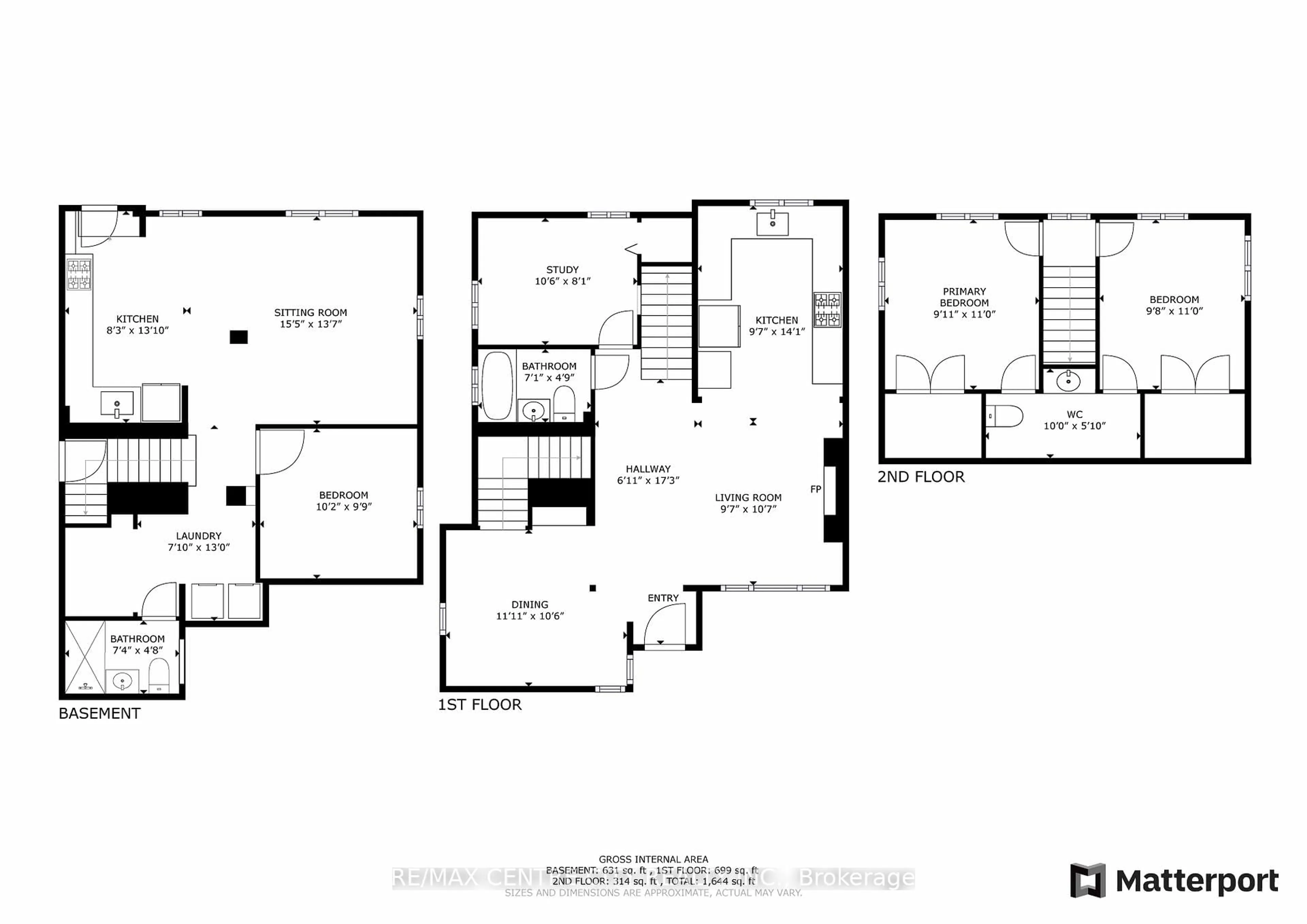 Floor plan for 478 MOORE St, London South Ontario N6C 2C2