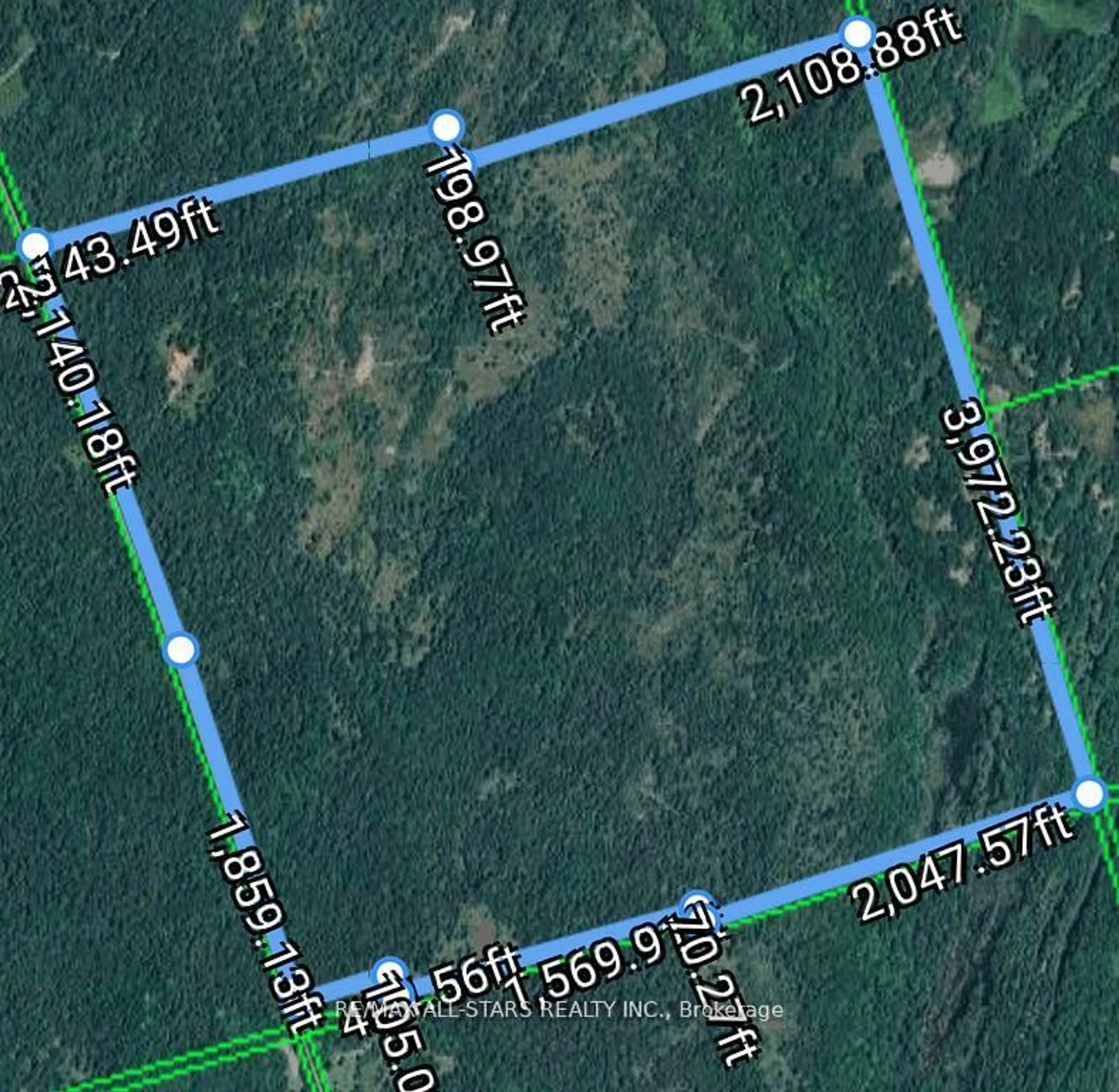 Picture of a map for 380 Ledge Rd, Trent Lakes Ontario K0M 1A0