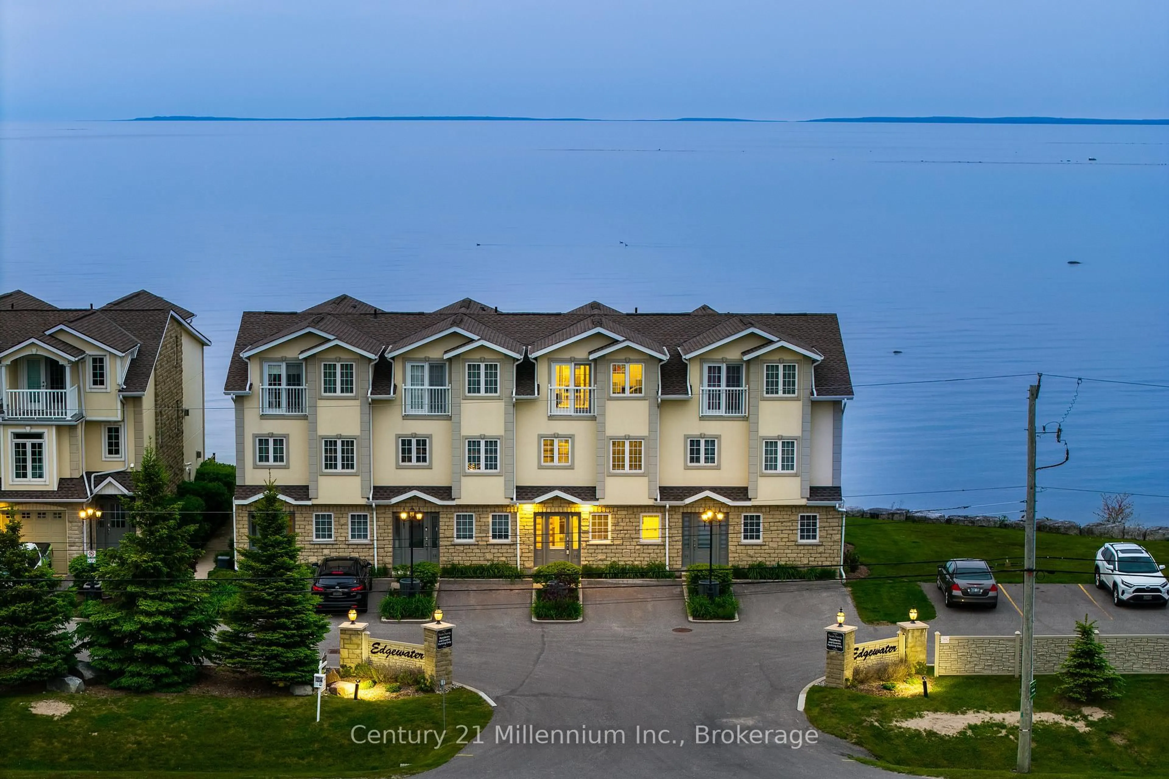 A pic from outside/outdoor area/front of a property/back of a property/a pic from drone, building for 209707 Hwy 26 #15, Blue Mountains Ontario L9Y 0T8