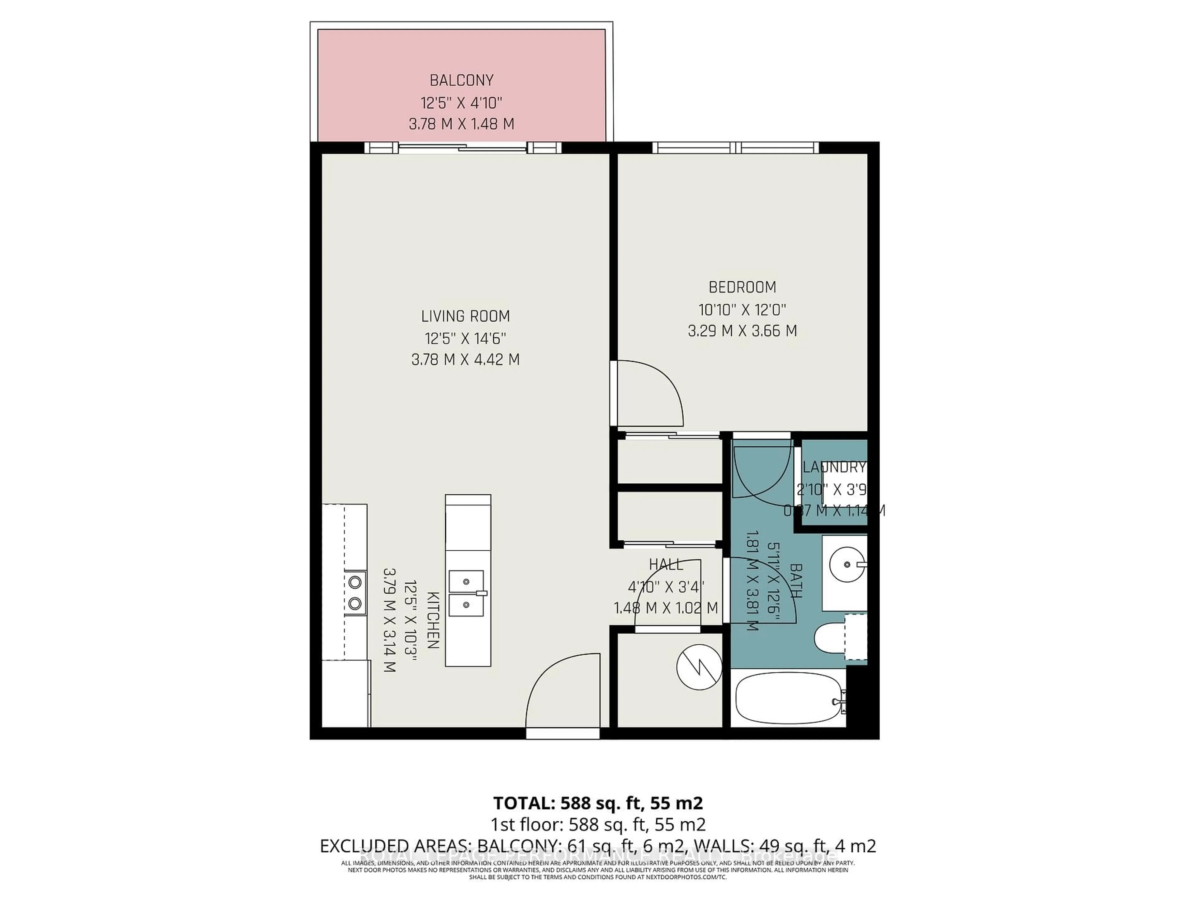 Floor plan for 120 Montblanc Private #403, Orleans Ontario K1C 0B1