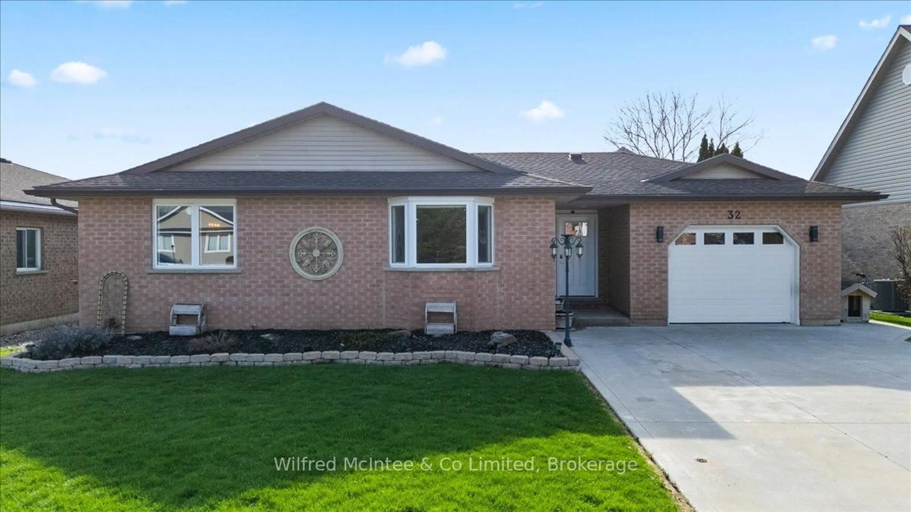 Home with brick exterior material, street for 32 West River Rd, Brockton Ontario N0G 2V0