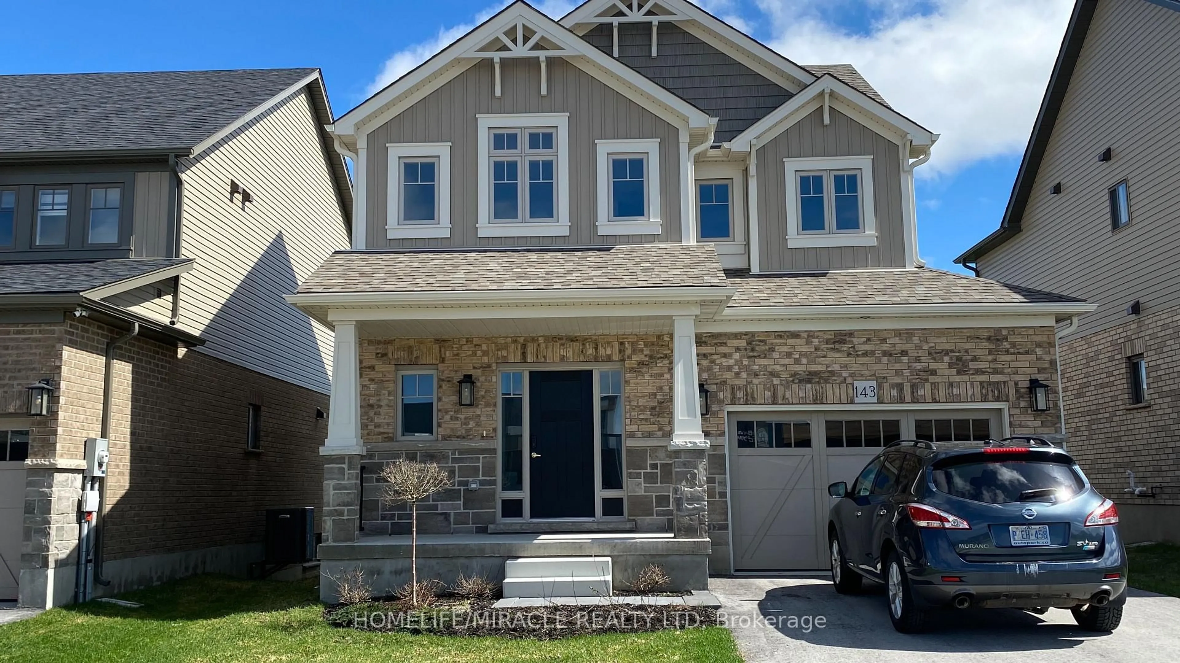 Home with brick exterior material, street for 143 Devonleigh Gate, Grey Highlands Ontario N0C 1H0