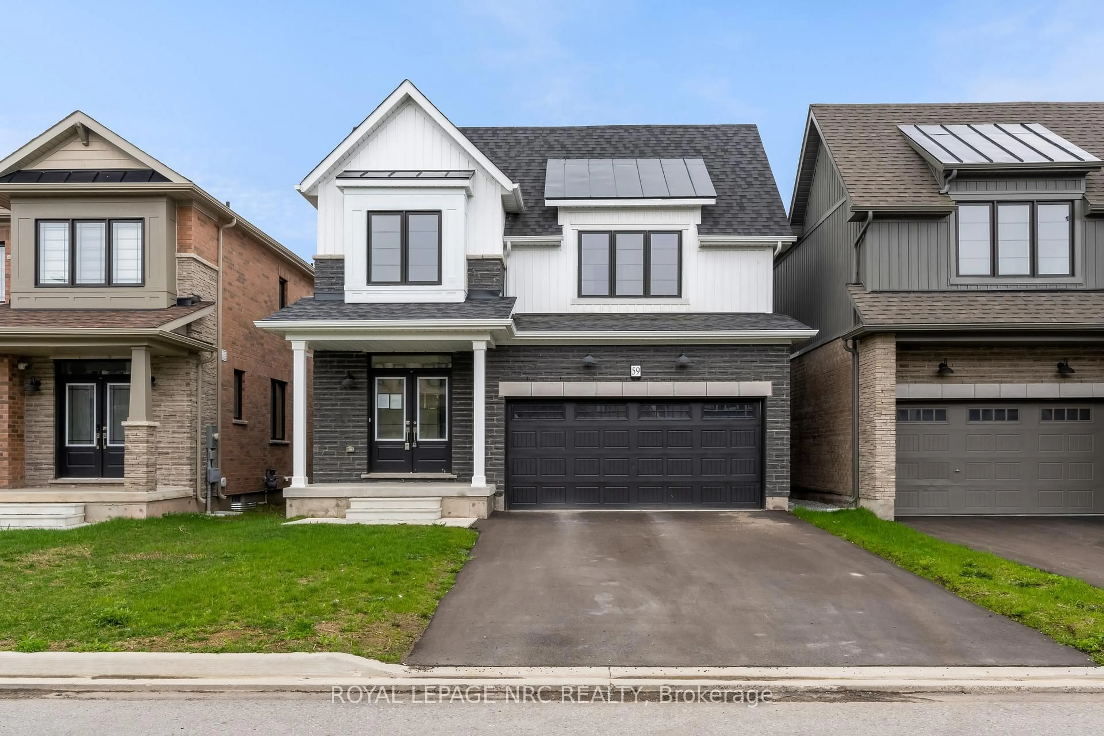 Home with brick exterior material, street for 59 Stern Dr, Welland Ontario L3B 0M3