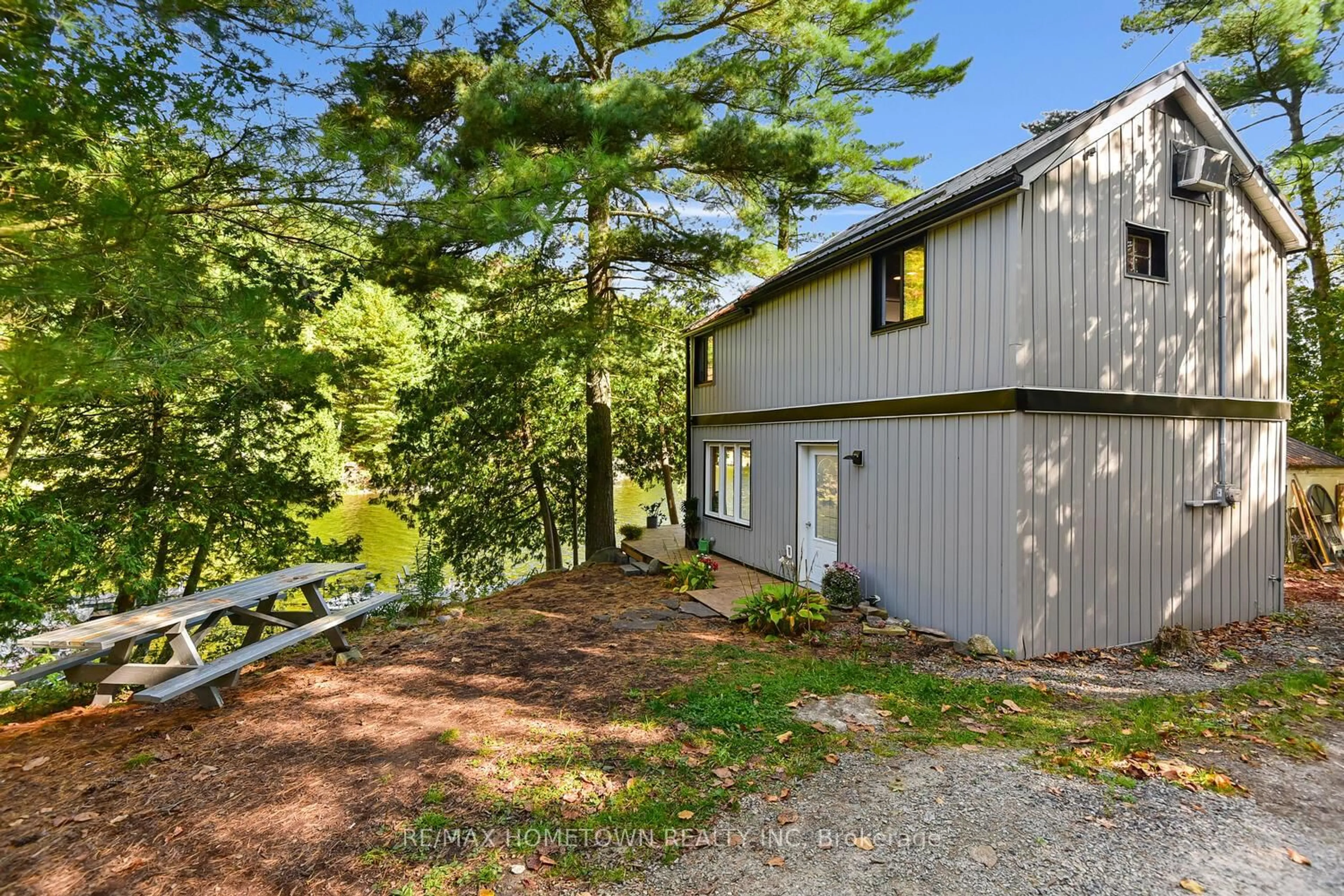 Patio, water/lake/river/ocean view for 961 Narrows Lane, Leeds and the Thousand Islands Ontario K0E 1N0