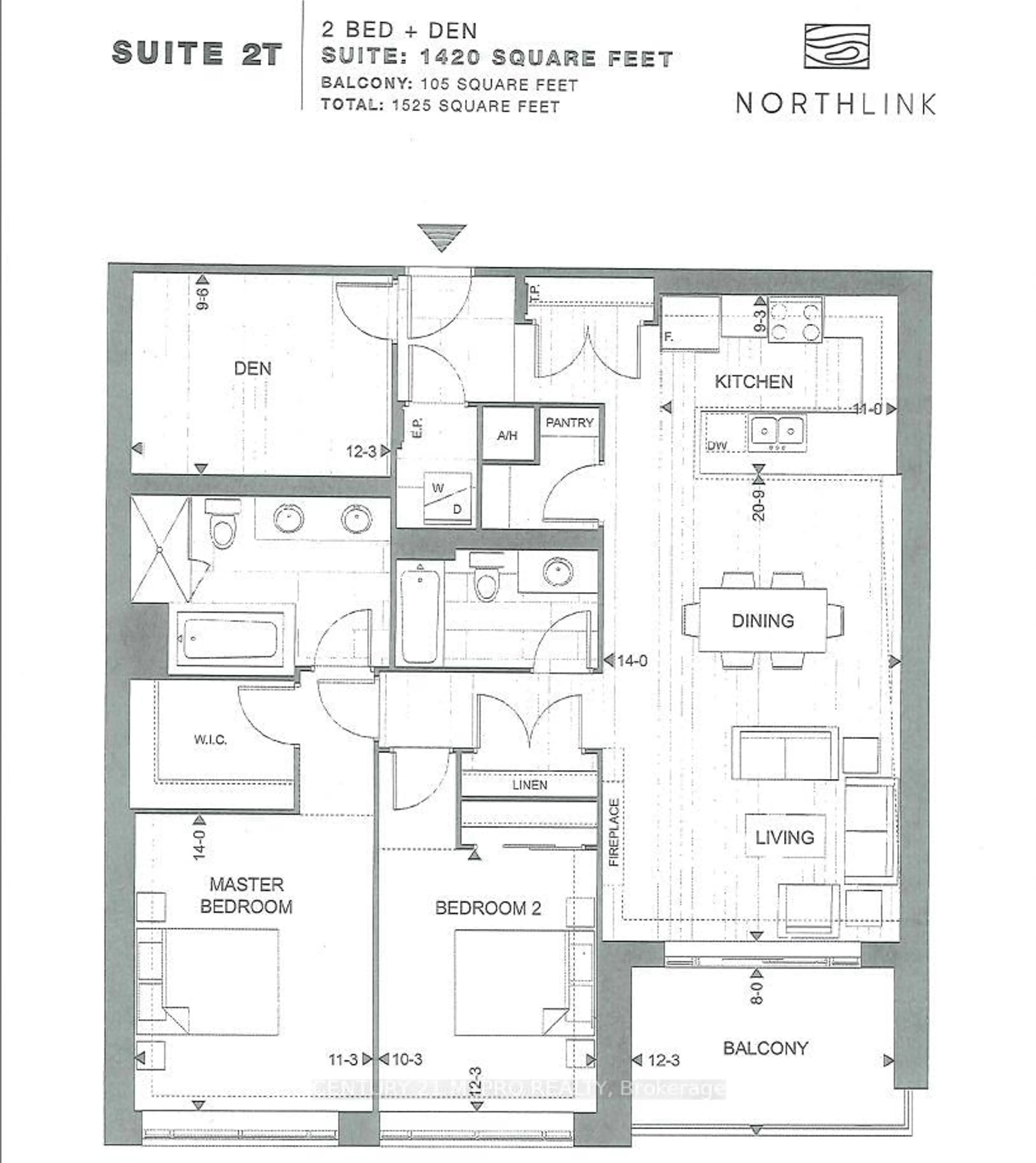 Floor plan for 460 Callaway Rd #208, London North Ontario N6G 0Z2