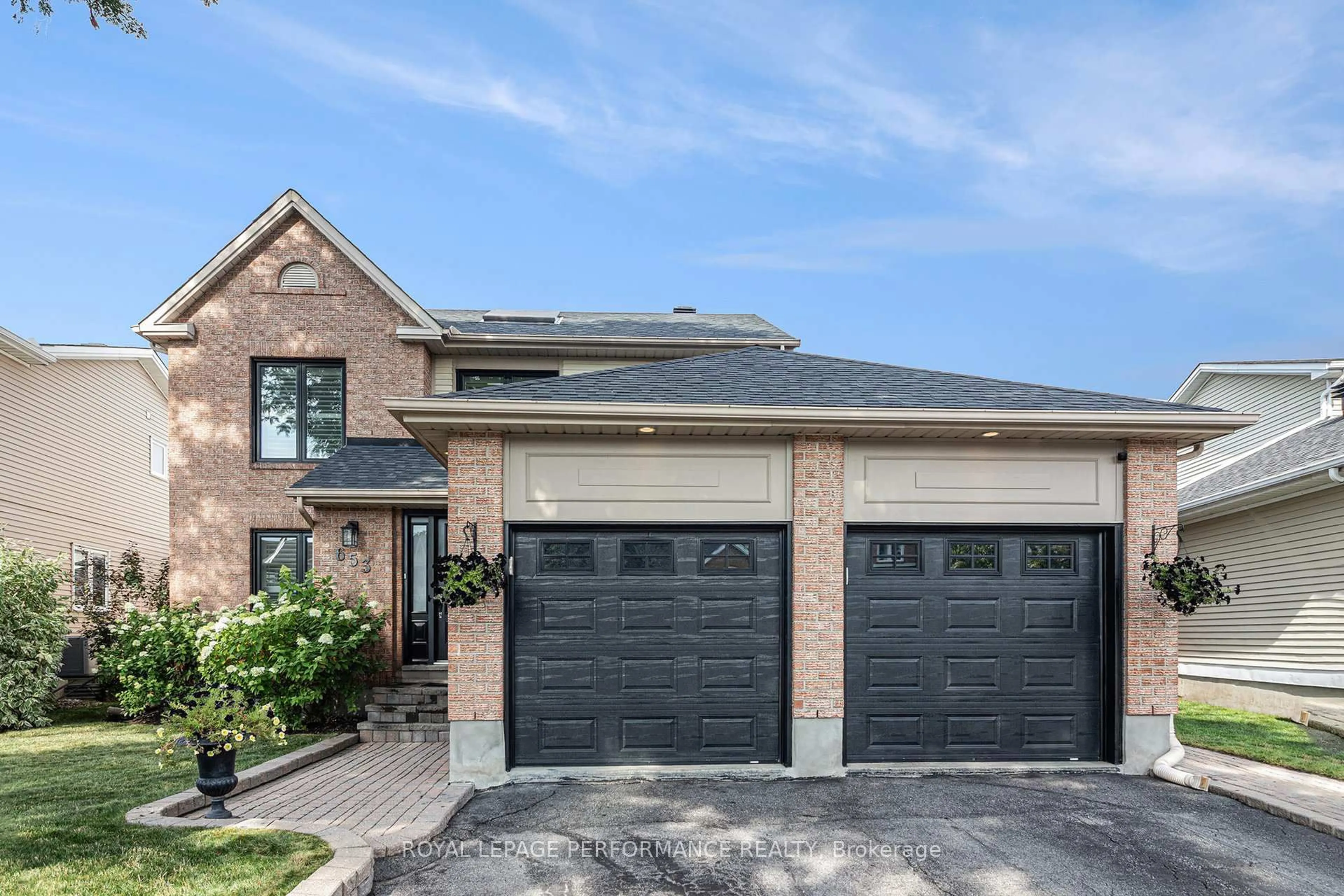 Home with brick exterior material, street for 653 Thicket Way, Ottawa Ontario K4A 3A7