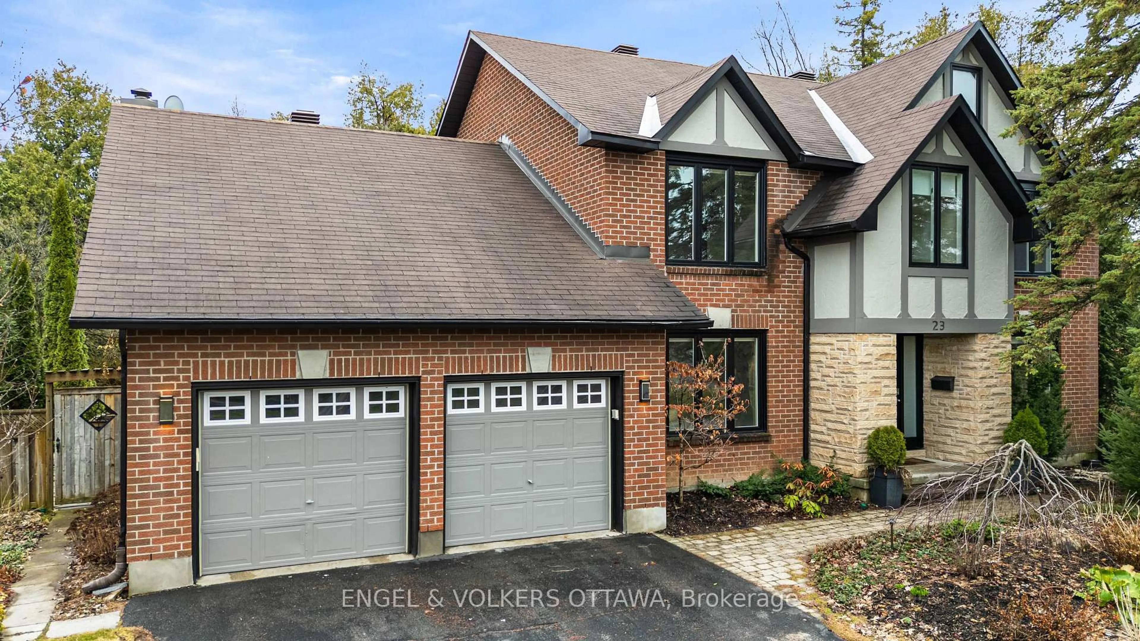 Home with brick exterior material, street for 23 Pinecone Tr, Ottawa Ontario K2S 1E1