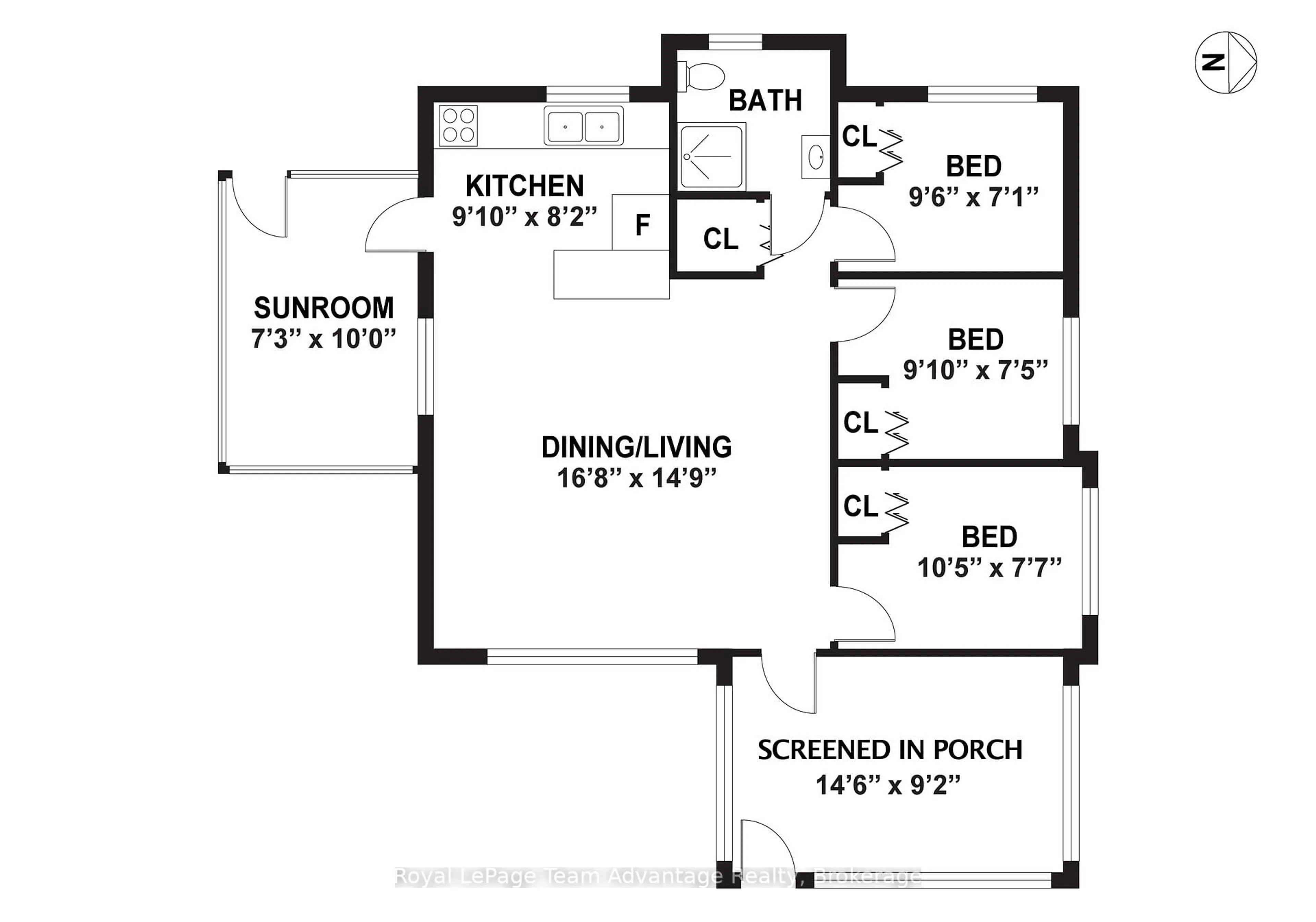 Floor plan for 256 Dunchurch Estates Rd, Whitestone Ontario P0A 1G0