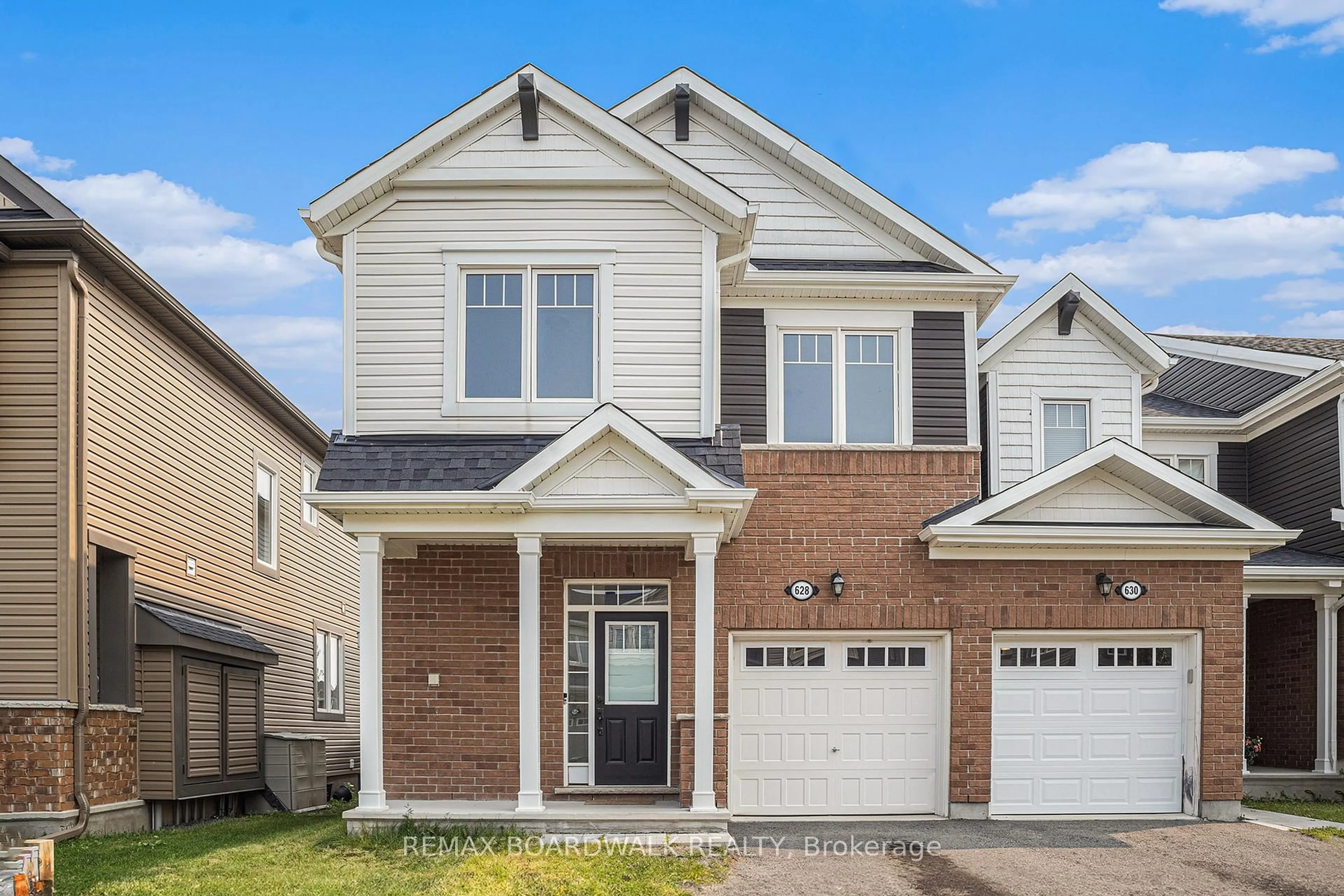 Home with brick exterior material, street for 628 MONARDIA Way, Ottawa Ontario K4A 1C8