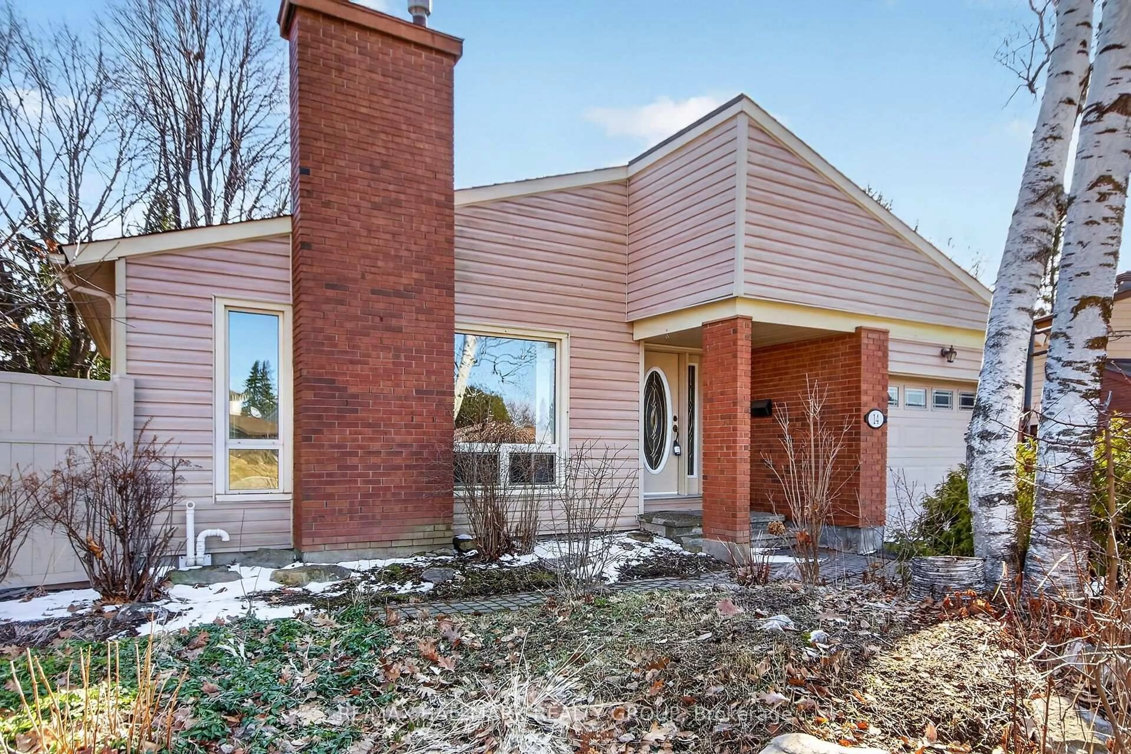 Home with brick exterior material, street for 14 Jalna Crt, Barrhaven Ontario K2J 1M6