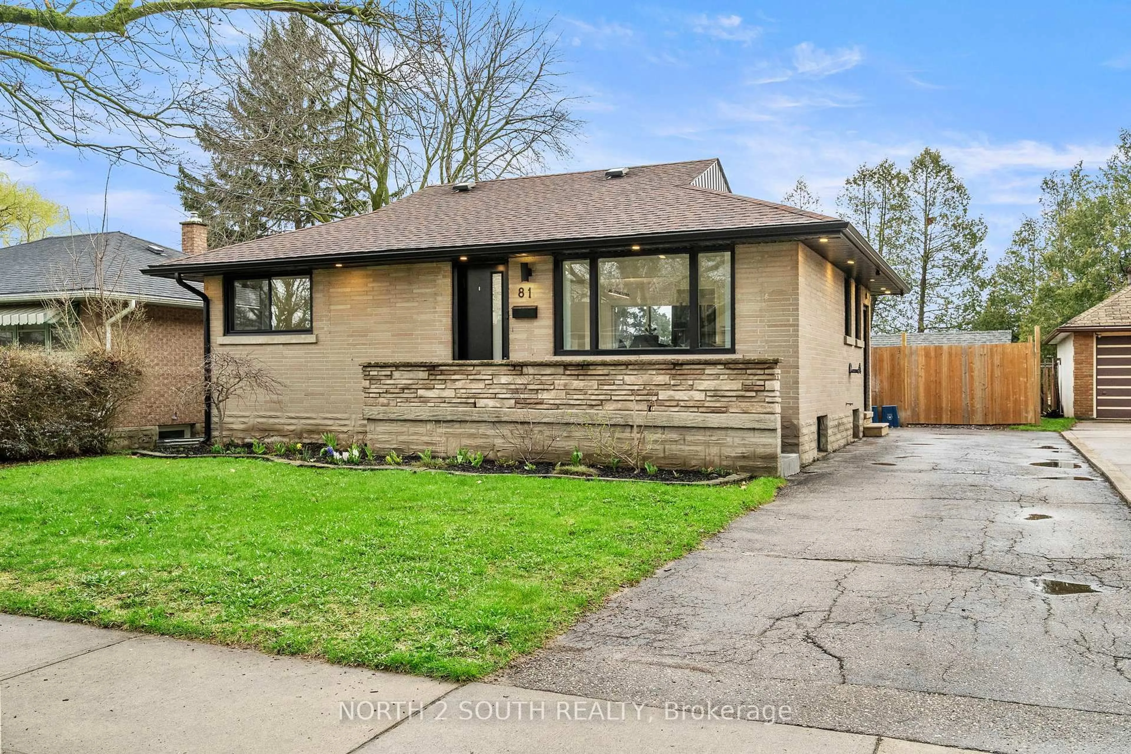 Home with brick exterior material, street for 81 Clark Ave, Kitchener Ontario N2C 1Y1