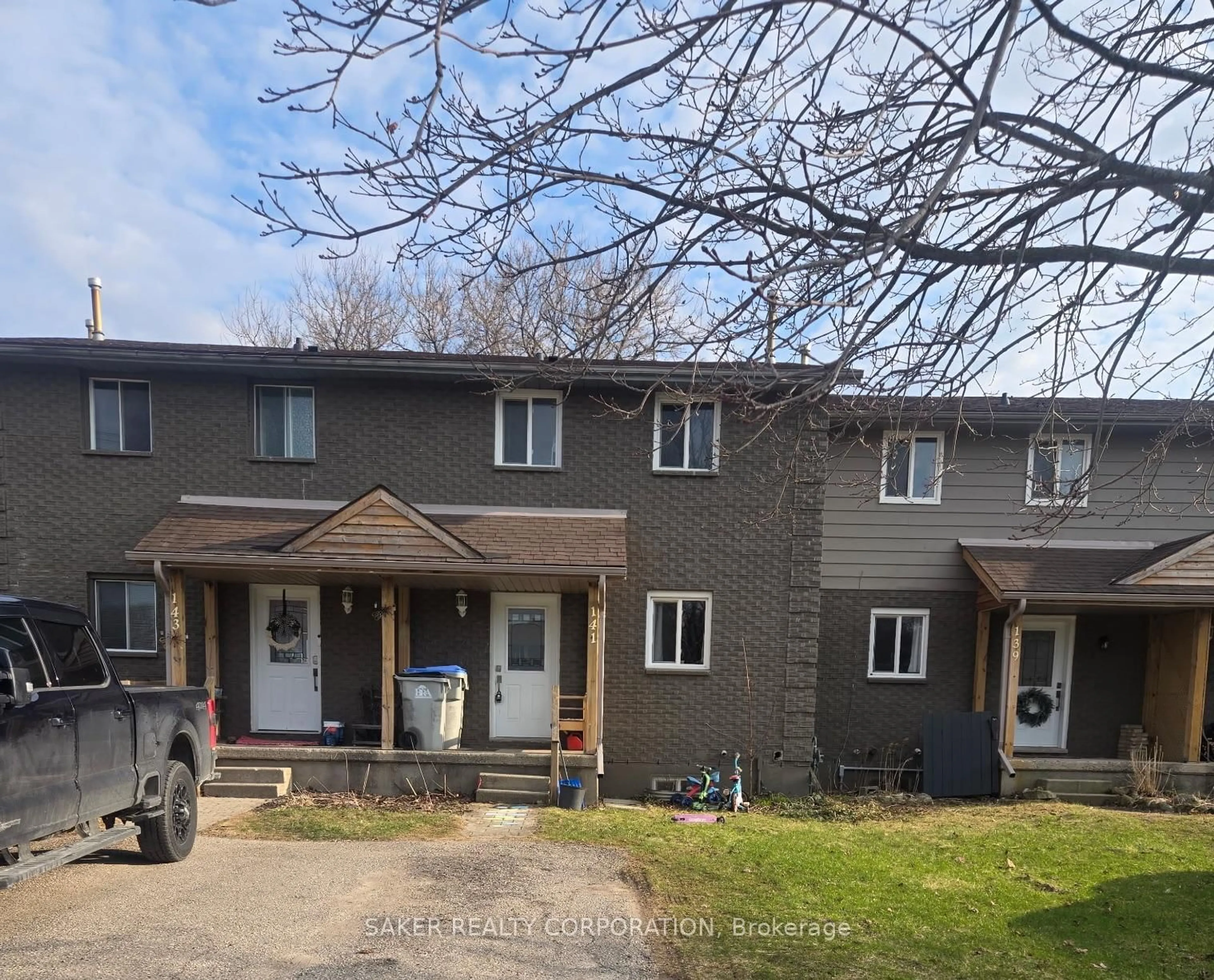 A pic from outside/outdoor area/front of a property/back of a property/a pic from drone, street for 141 Simcoe St, South Huron Ontario N0M 1S1