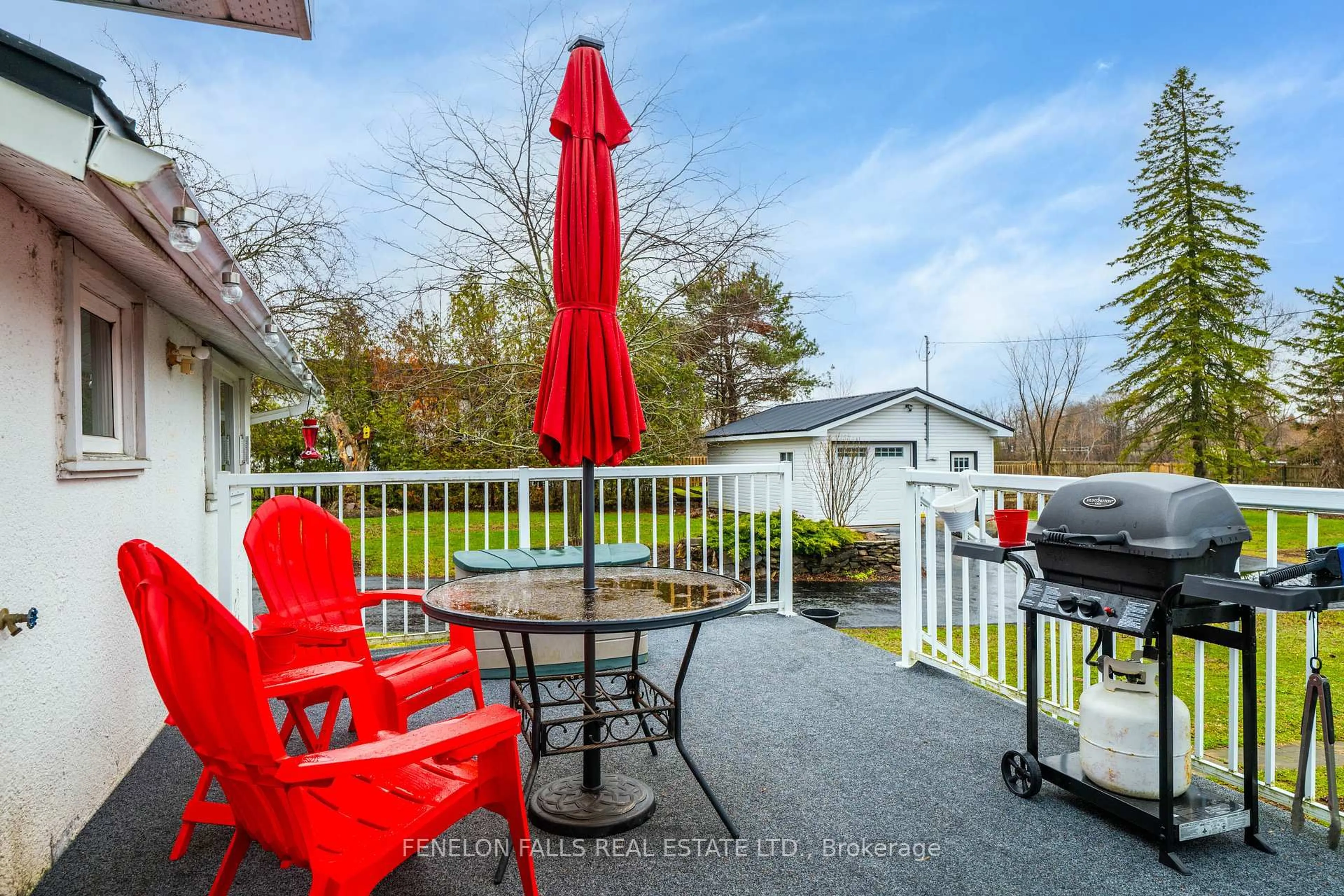 Patio, water/lake/river/ocean view for 12 North St, Kawartha Lakes Ontario K0M 1N0